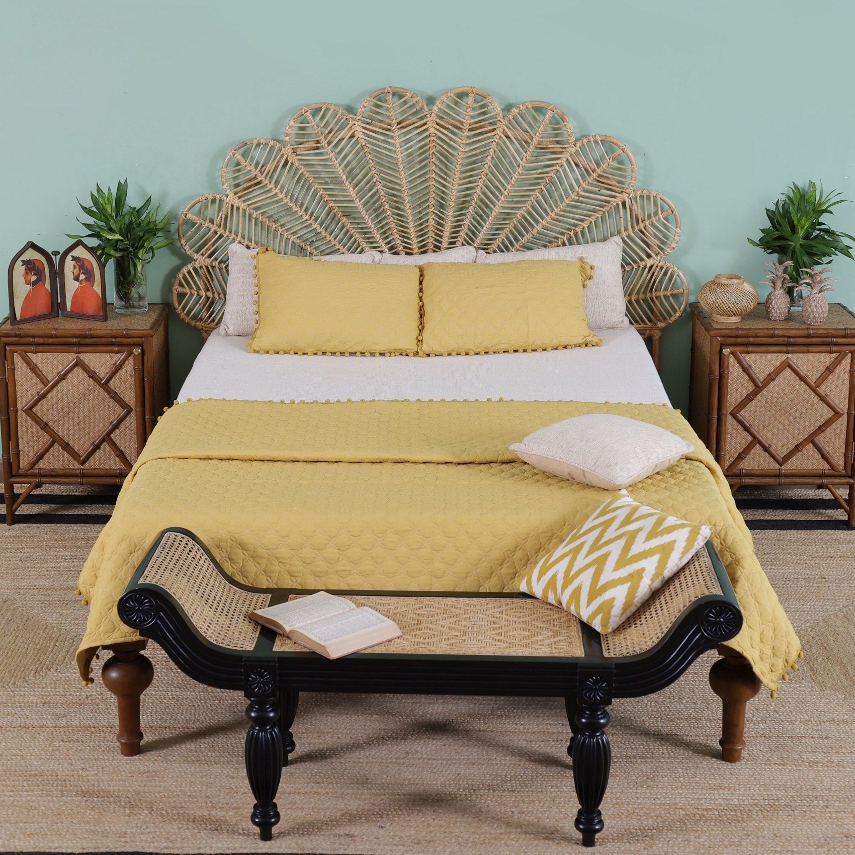 Formosa Rattan Headboard