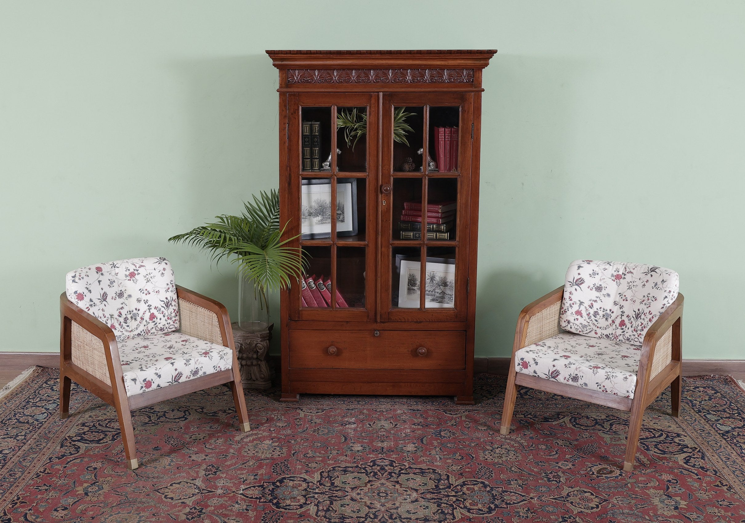 Trumbull Antique Bookcase
