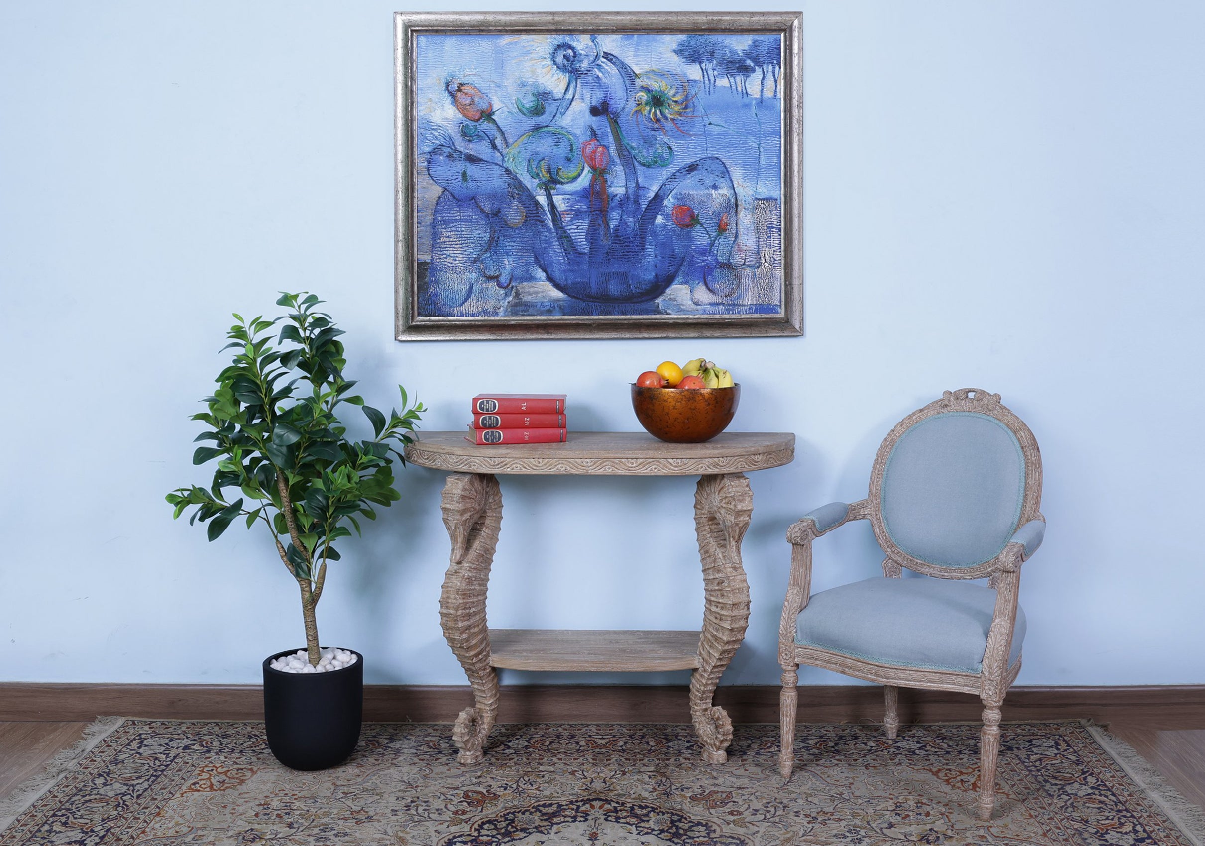 Piper Seahorse Console Table