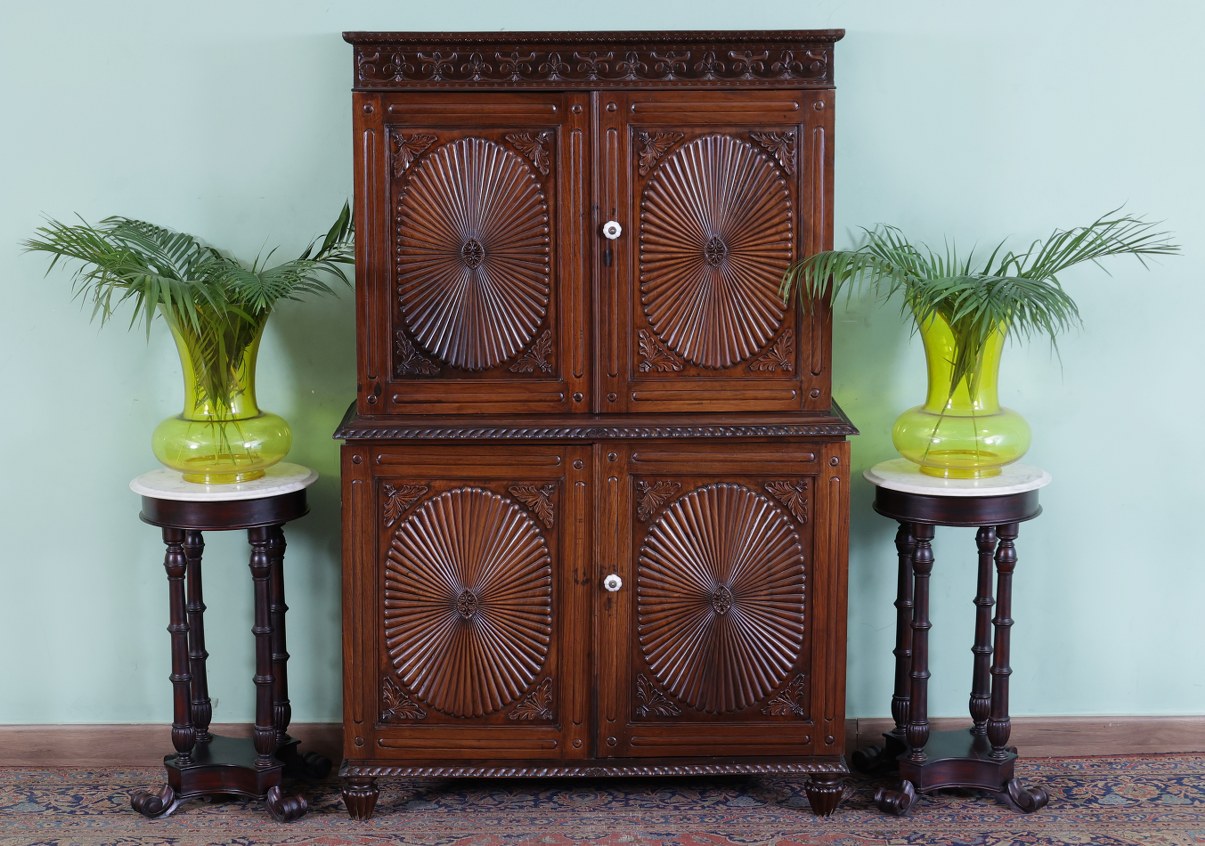 Hengel antique Sunburst Cabinet
