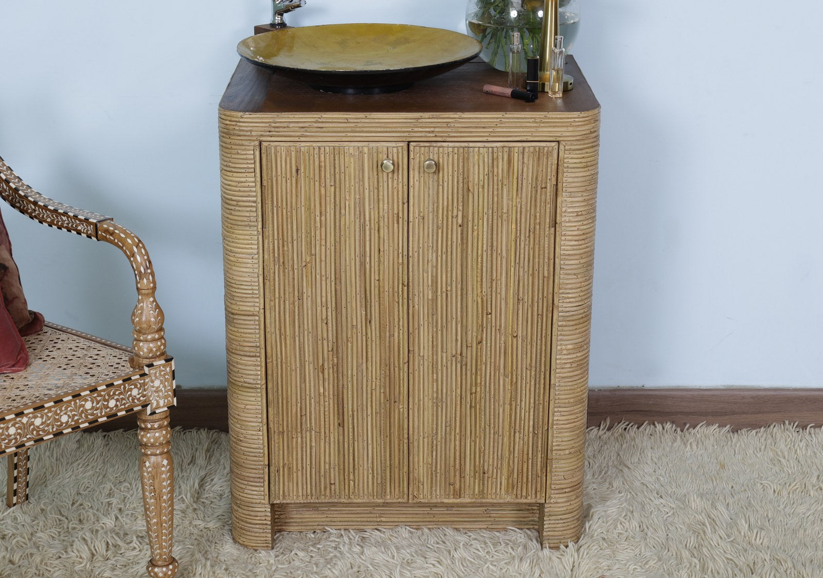 Villegas Bamboo Vanity Cabinet