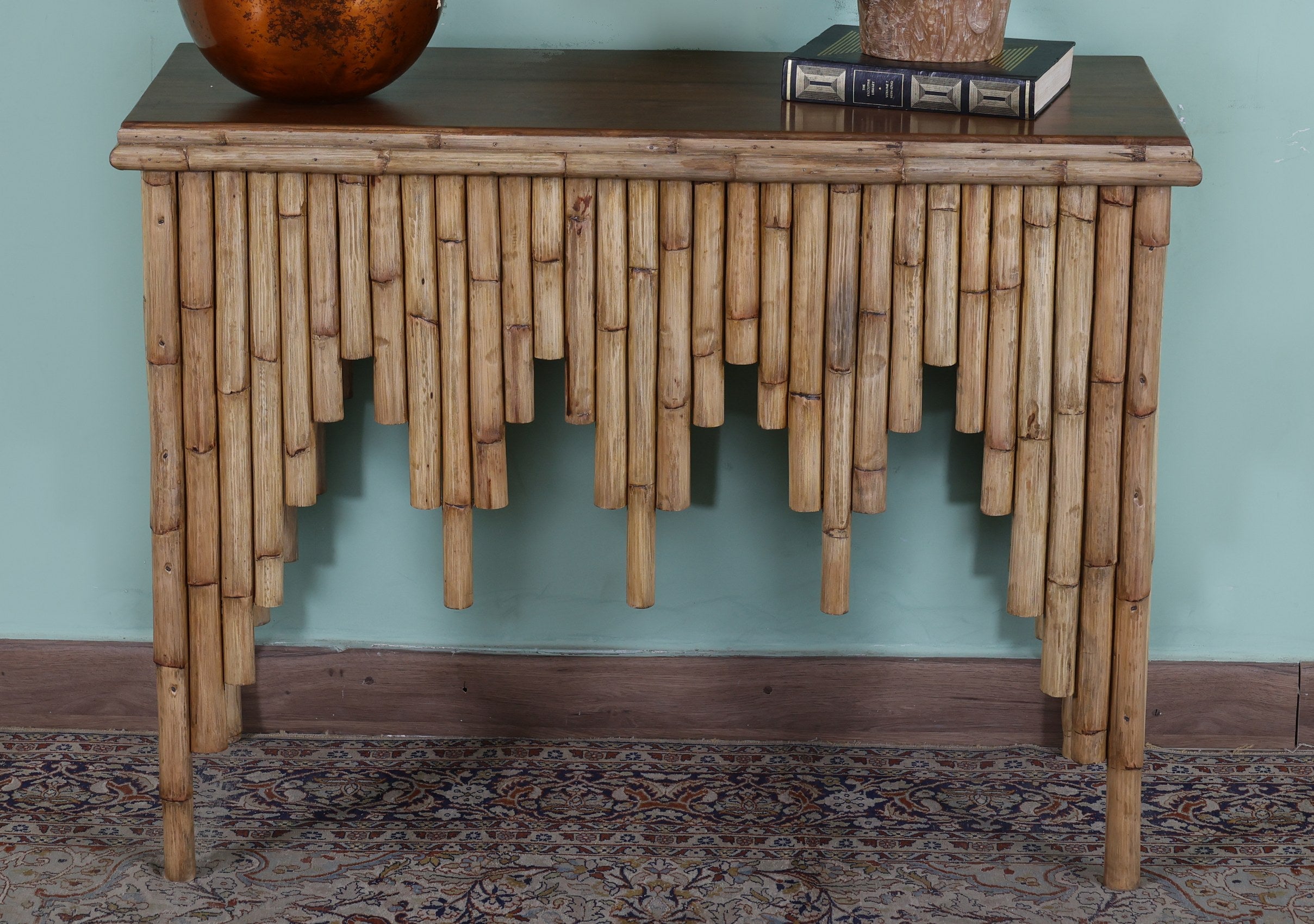Estrada Bamboo Console Table