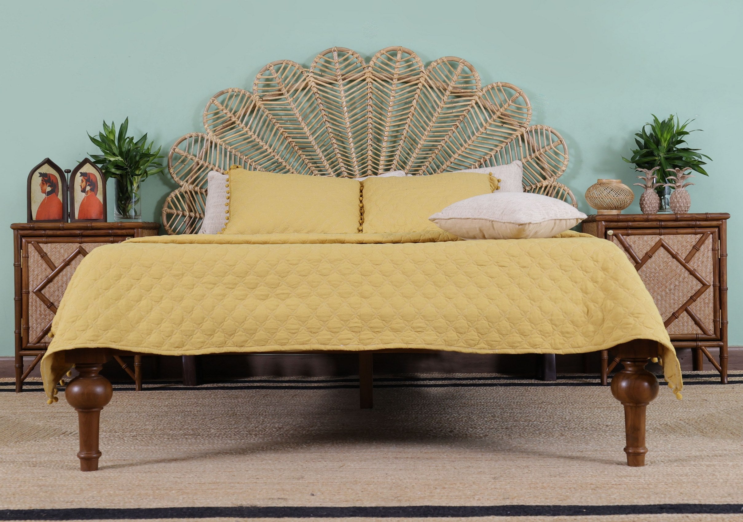 Formosa Rattan Headboard