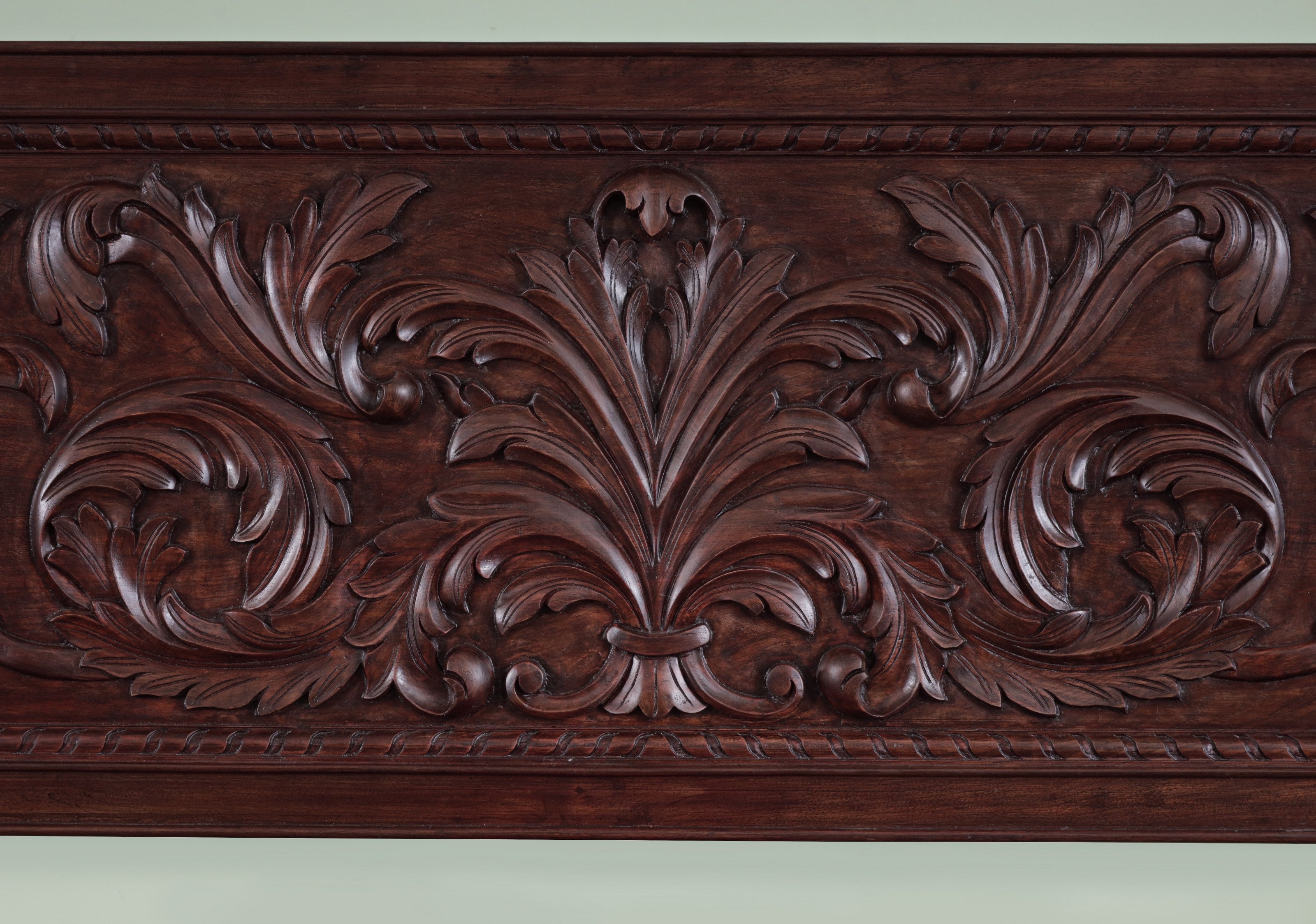Sprague Carved Teak Panel