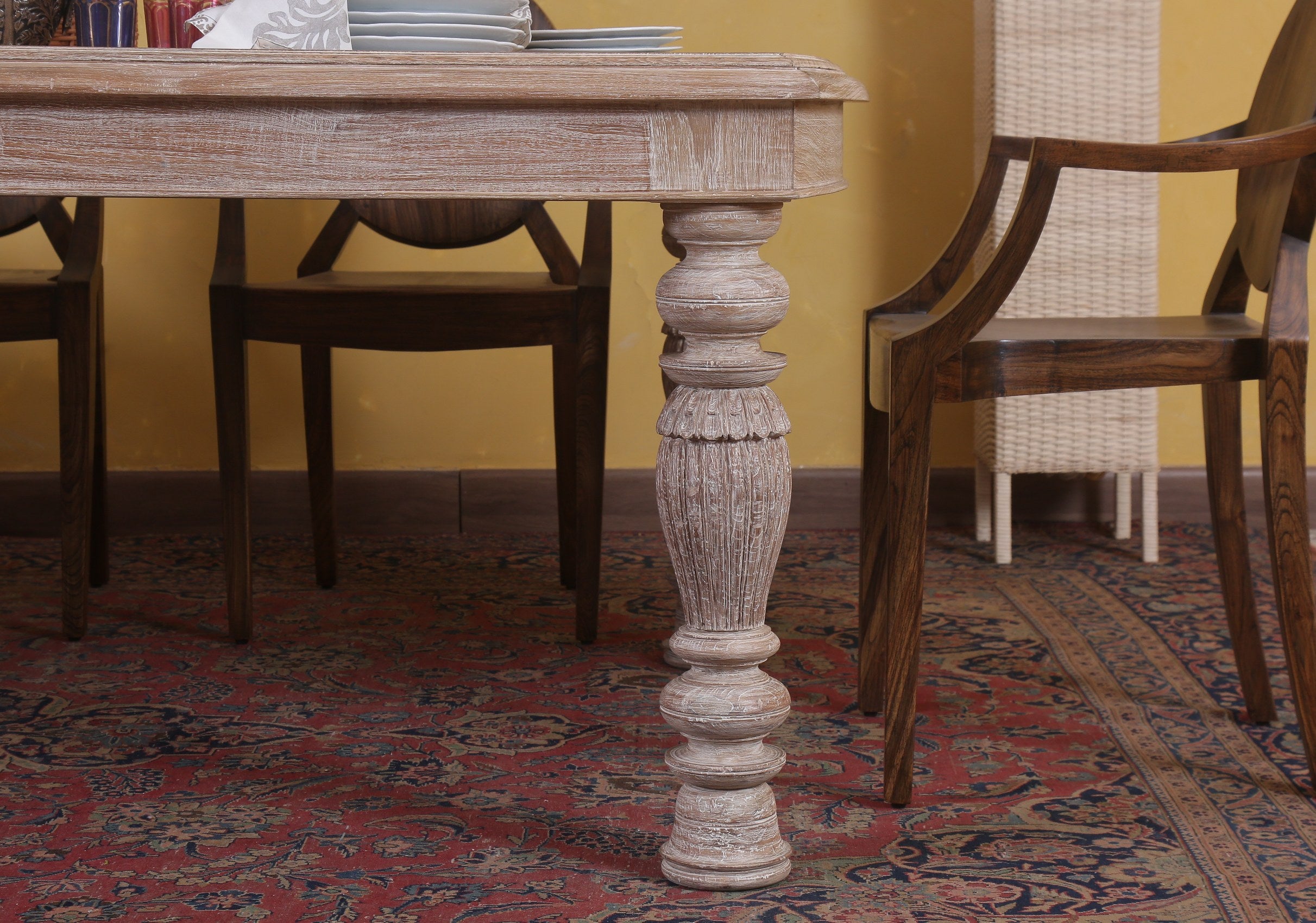 Valerius Antique Dining Table