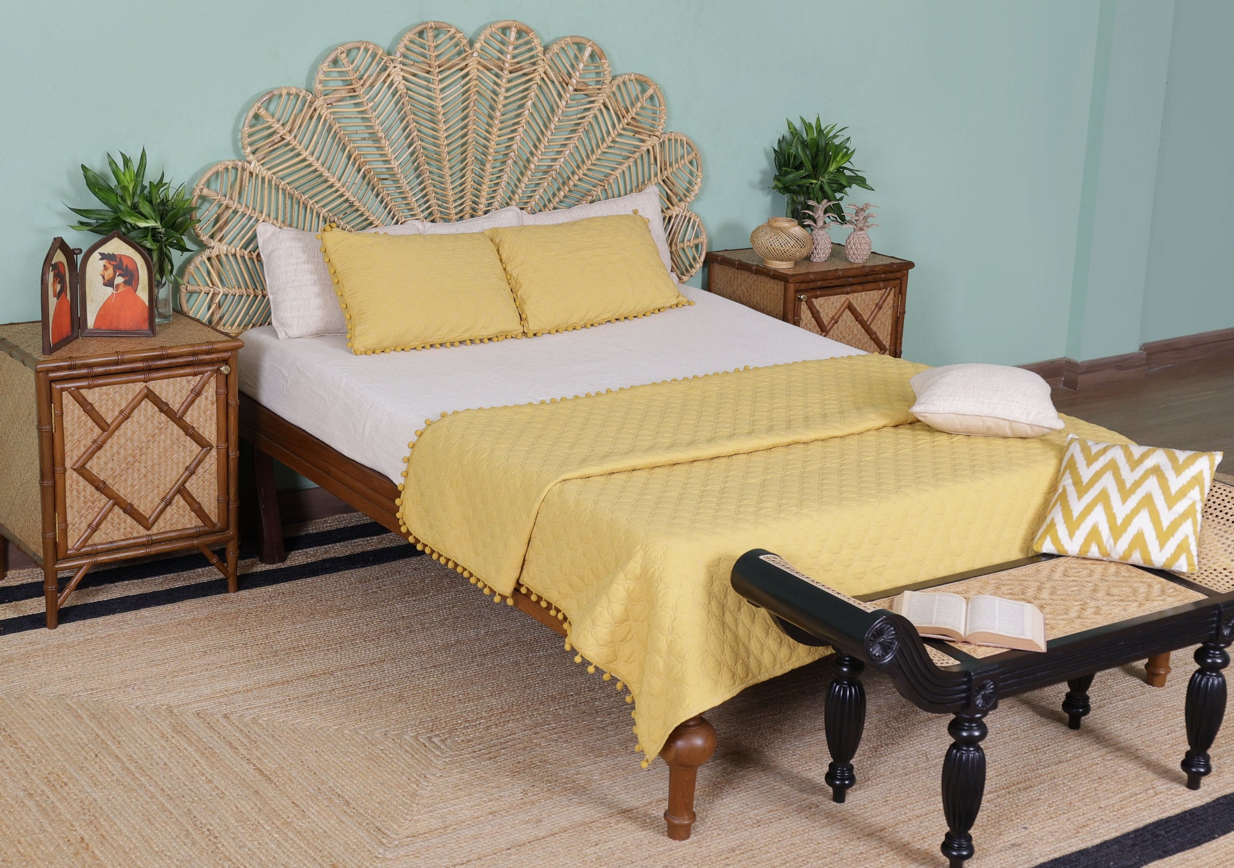 Formosa Rattan Headboard