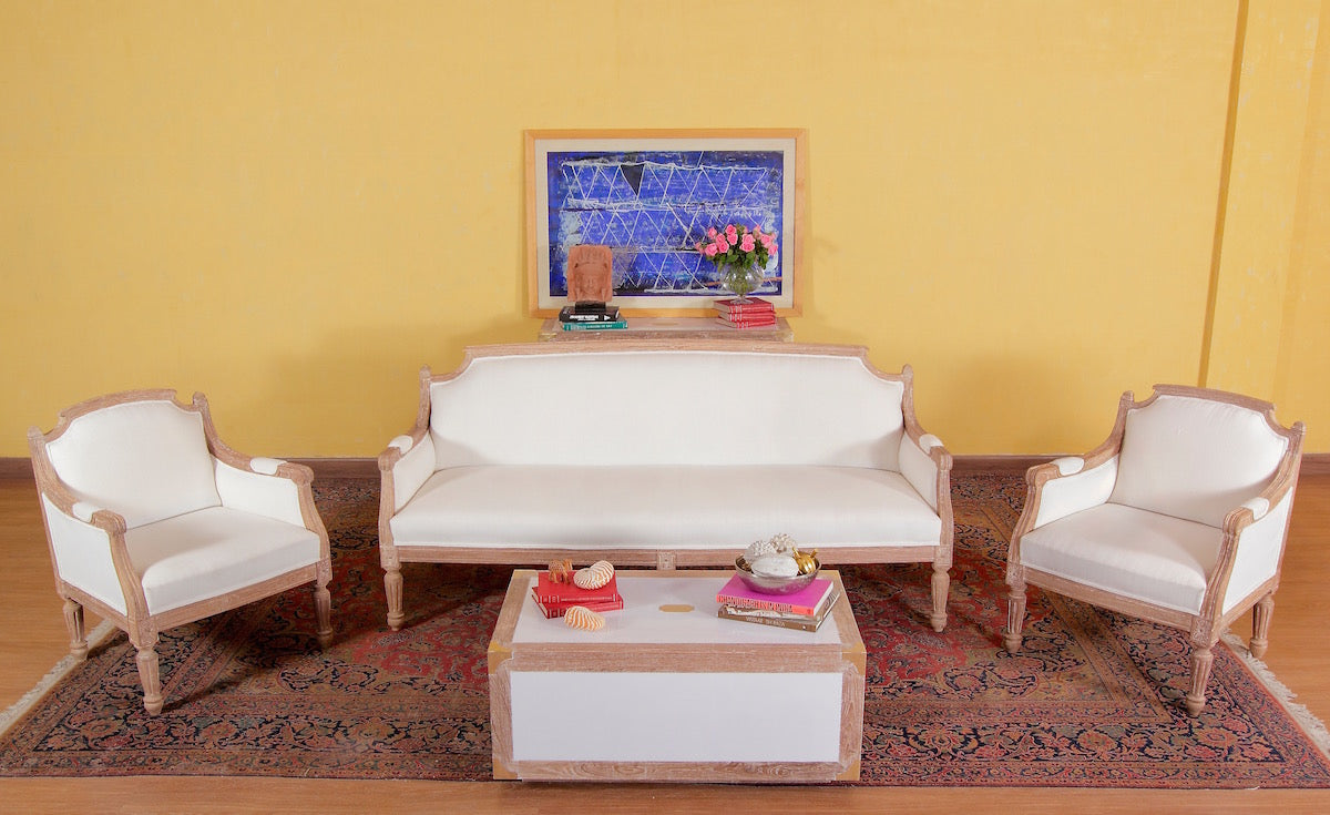 Lyon Bergere Sofa Set