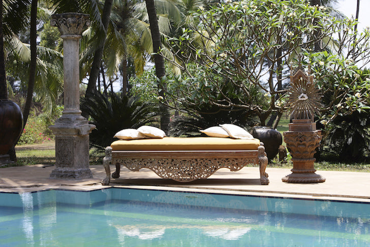 A Sunshine Yellow Beach Home in Alibaug