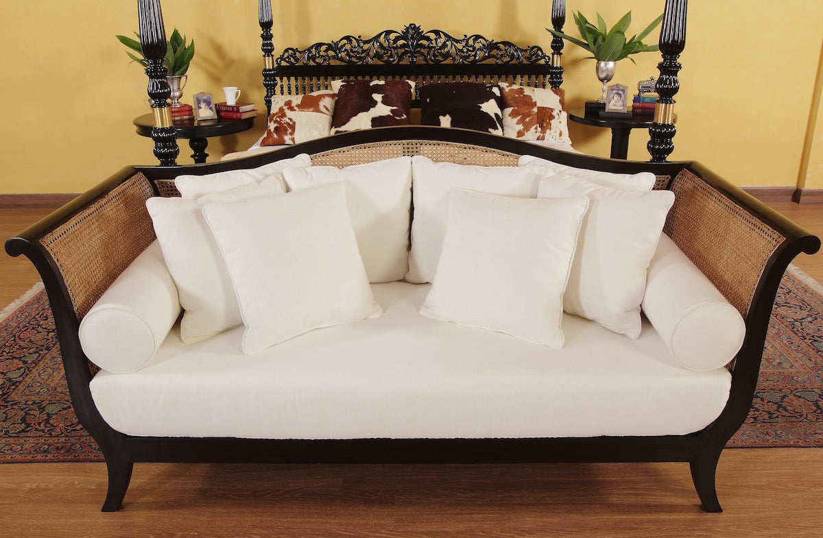 Duff Caned Sofa