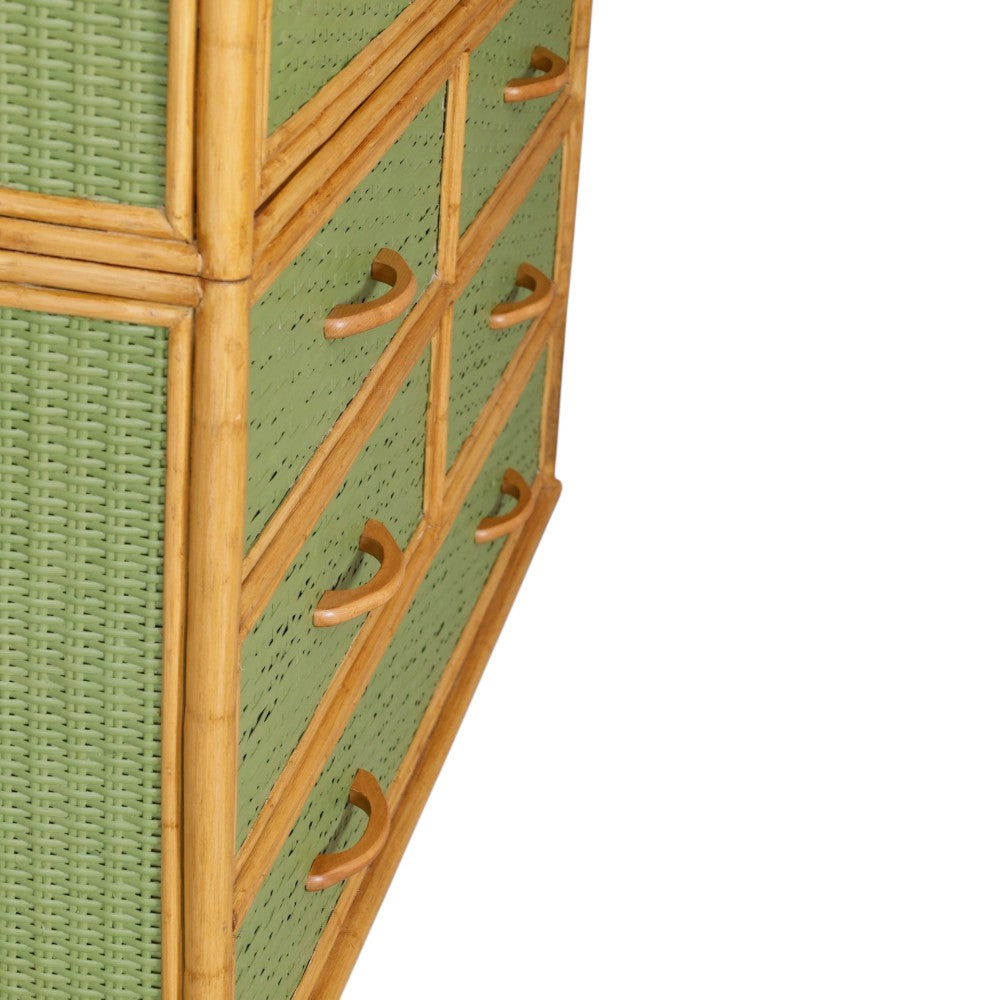 Poplin Rattan Wardrobe