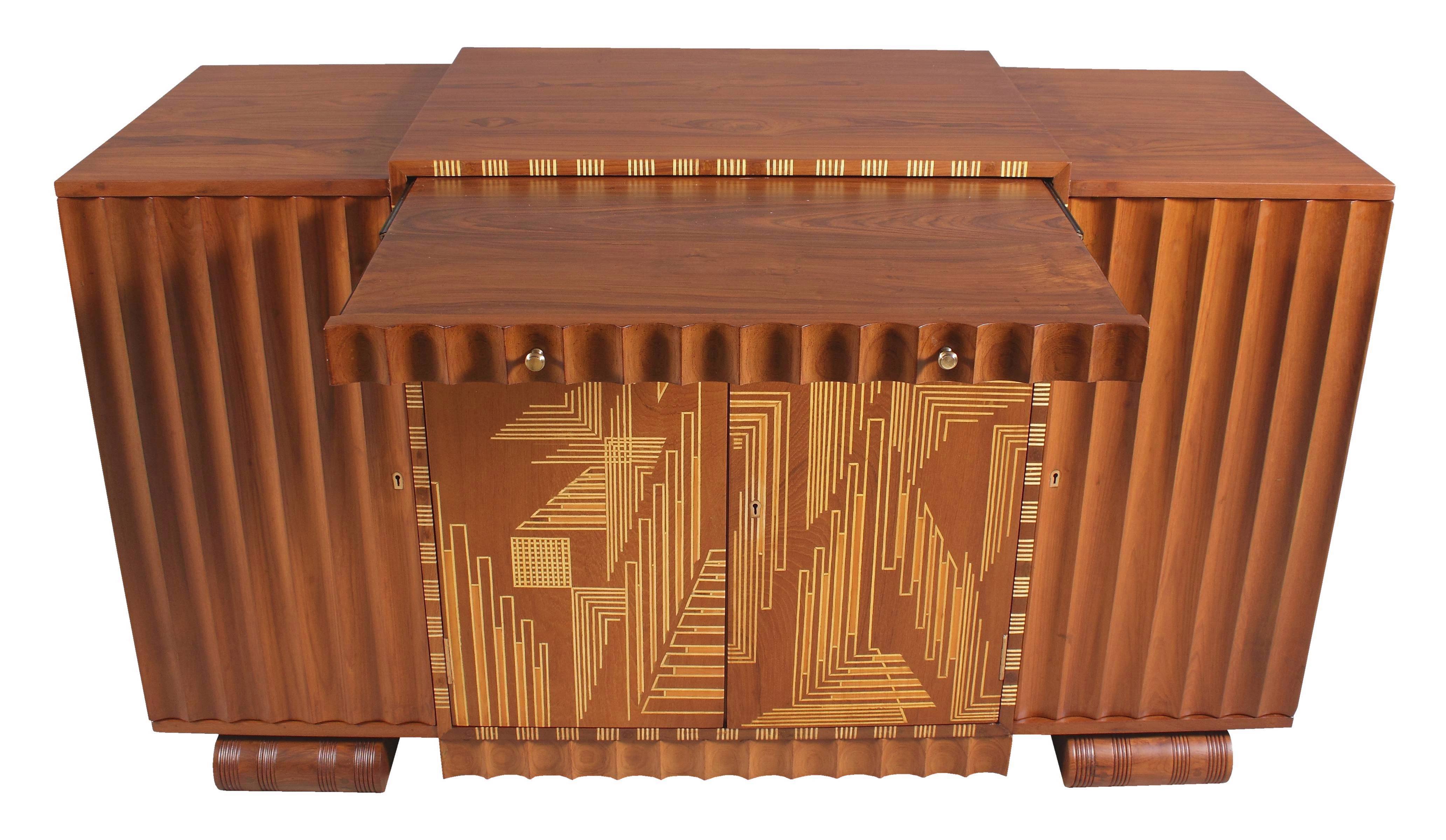 Shippard Bar Cabinet