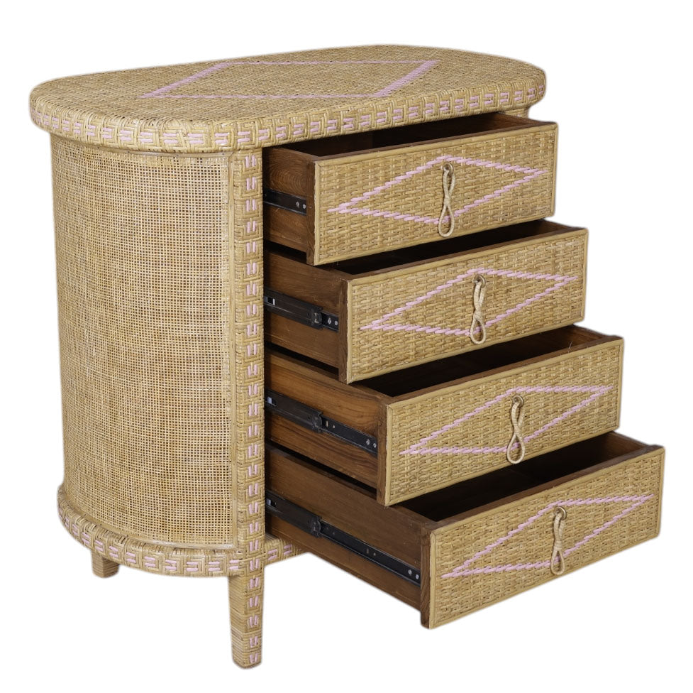 Lambert Wicker Chest of Drawers