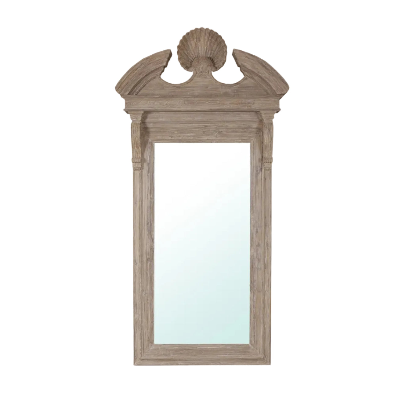 Pollock Shell Mirror Frame