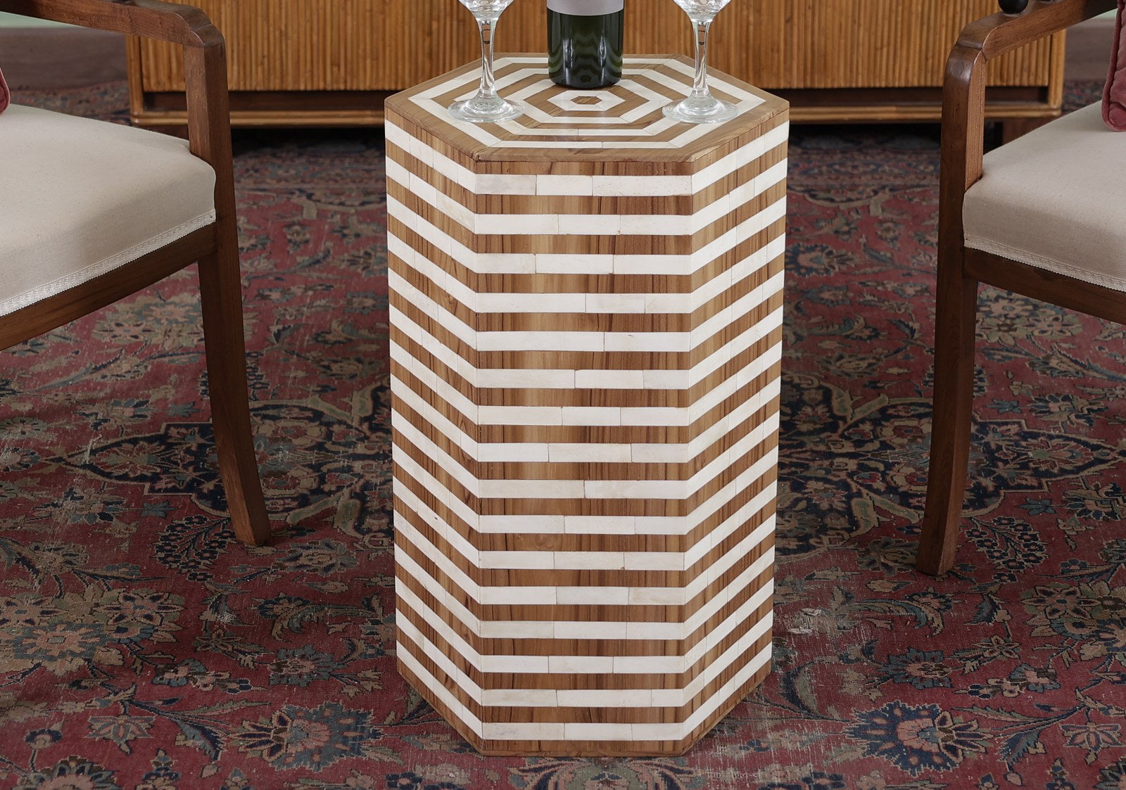 Finavon Hexagonal Table