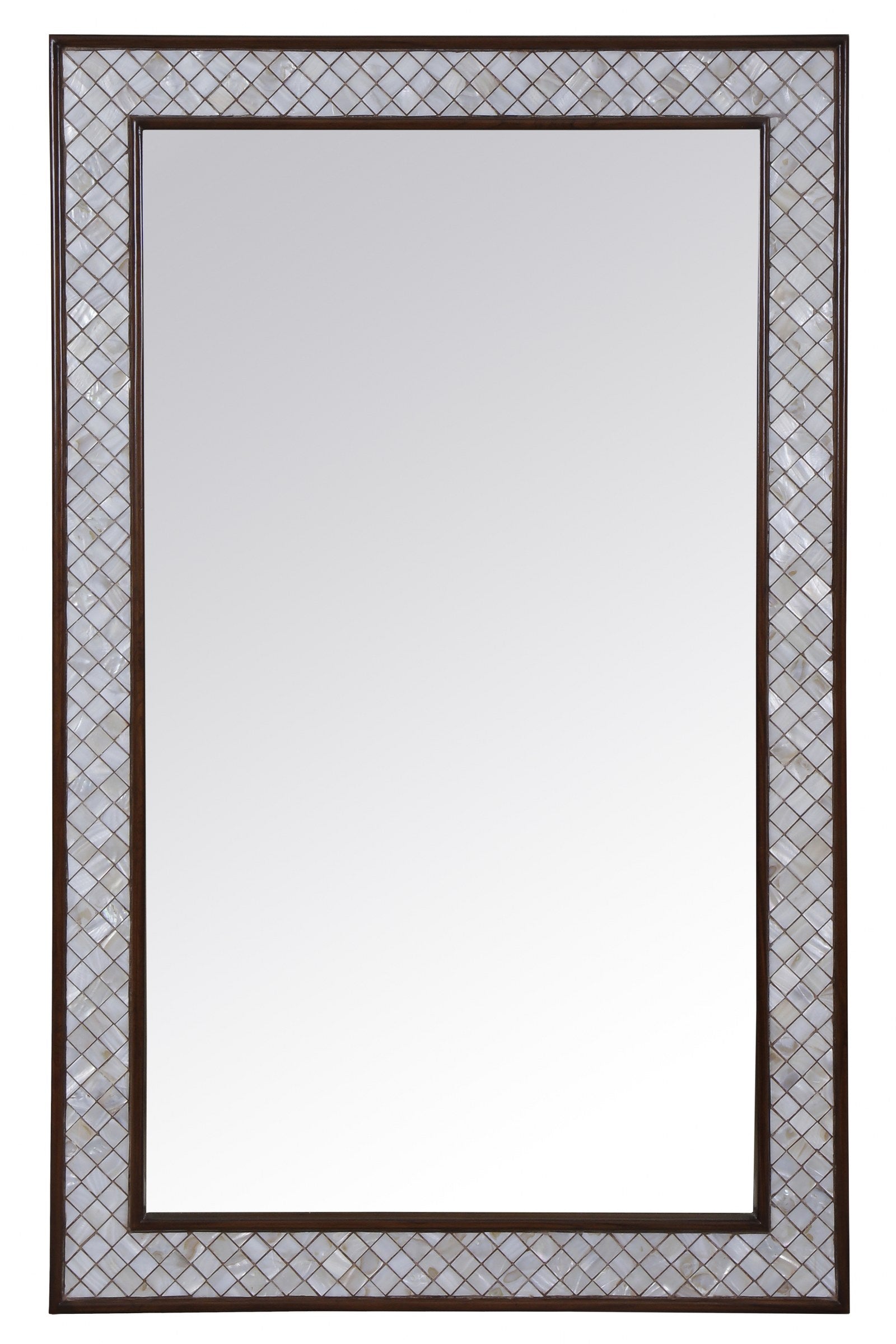 Abaco Inlaid Mirror Frame