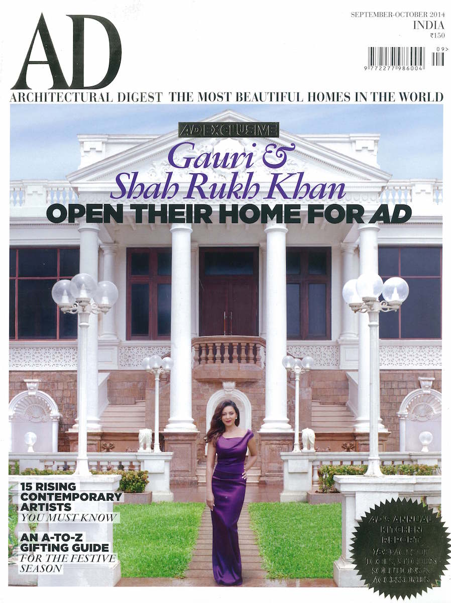 Architectural Digest India Sept-October '14