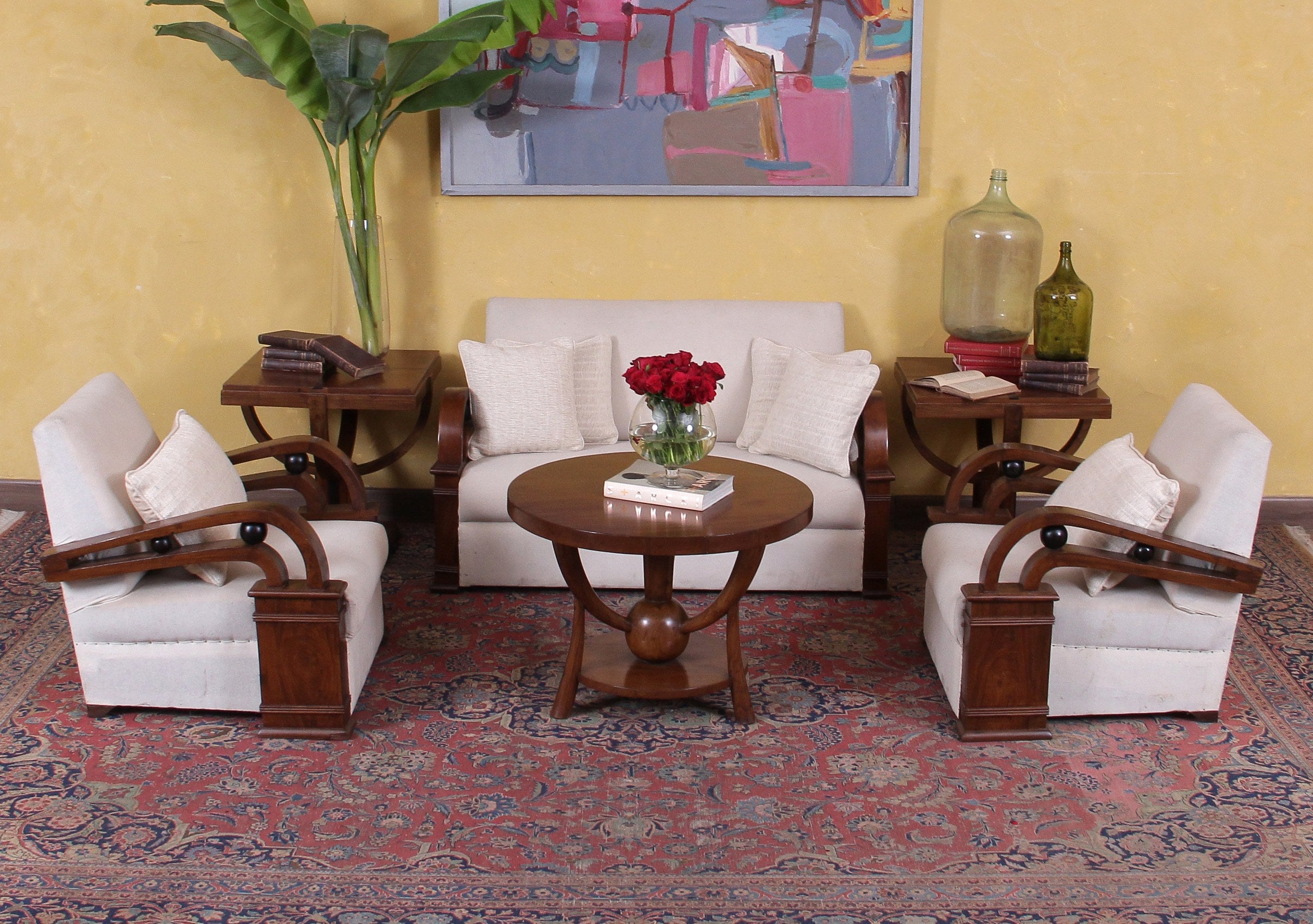 Eros Antique Sofa Set