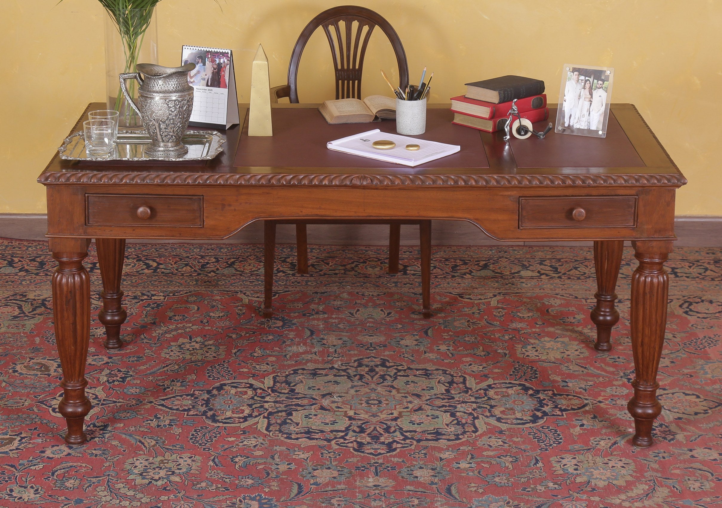 Milton Antique Partners Desk