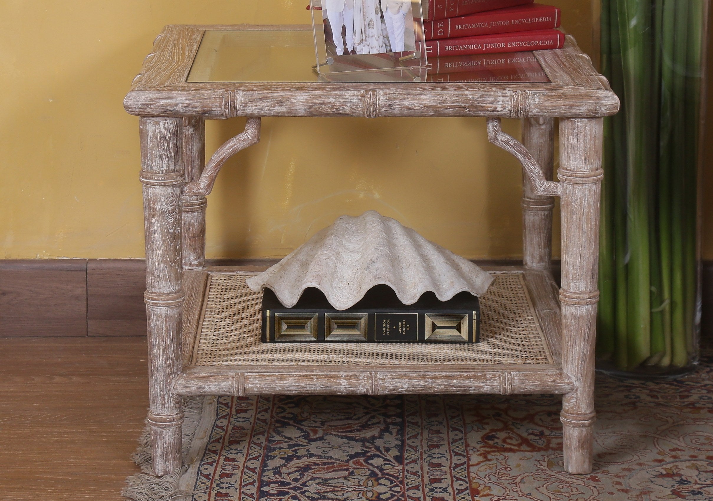 Mustique Bamboo Side Table