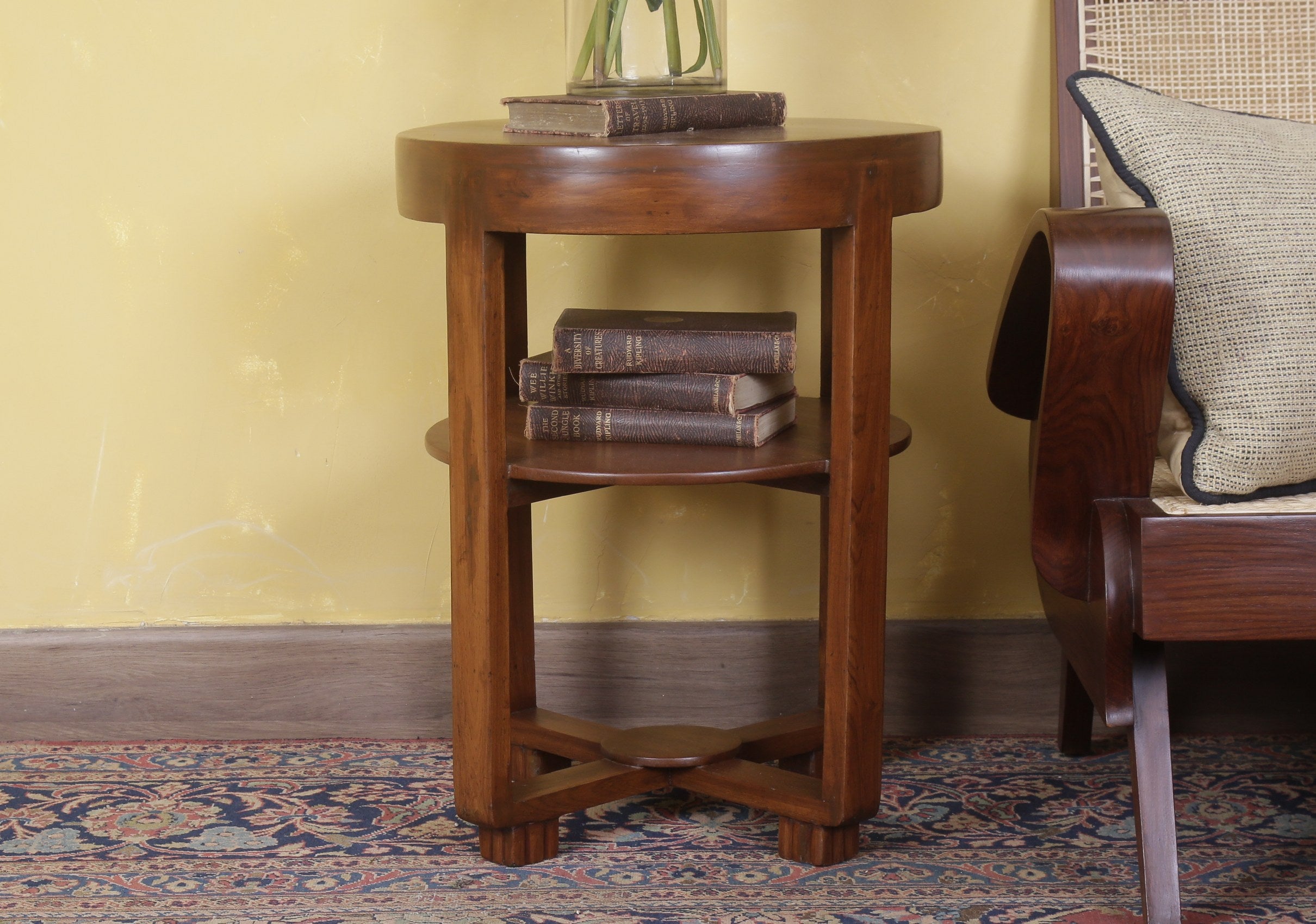 Brandis Antique Occasional Table