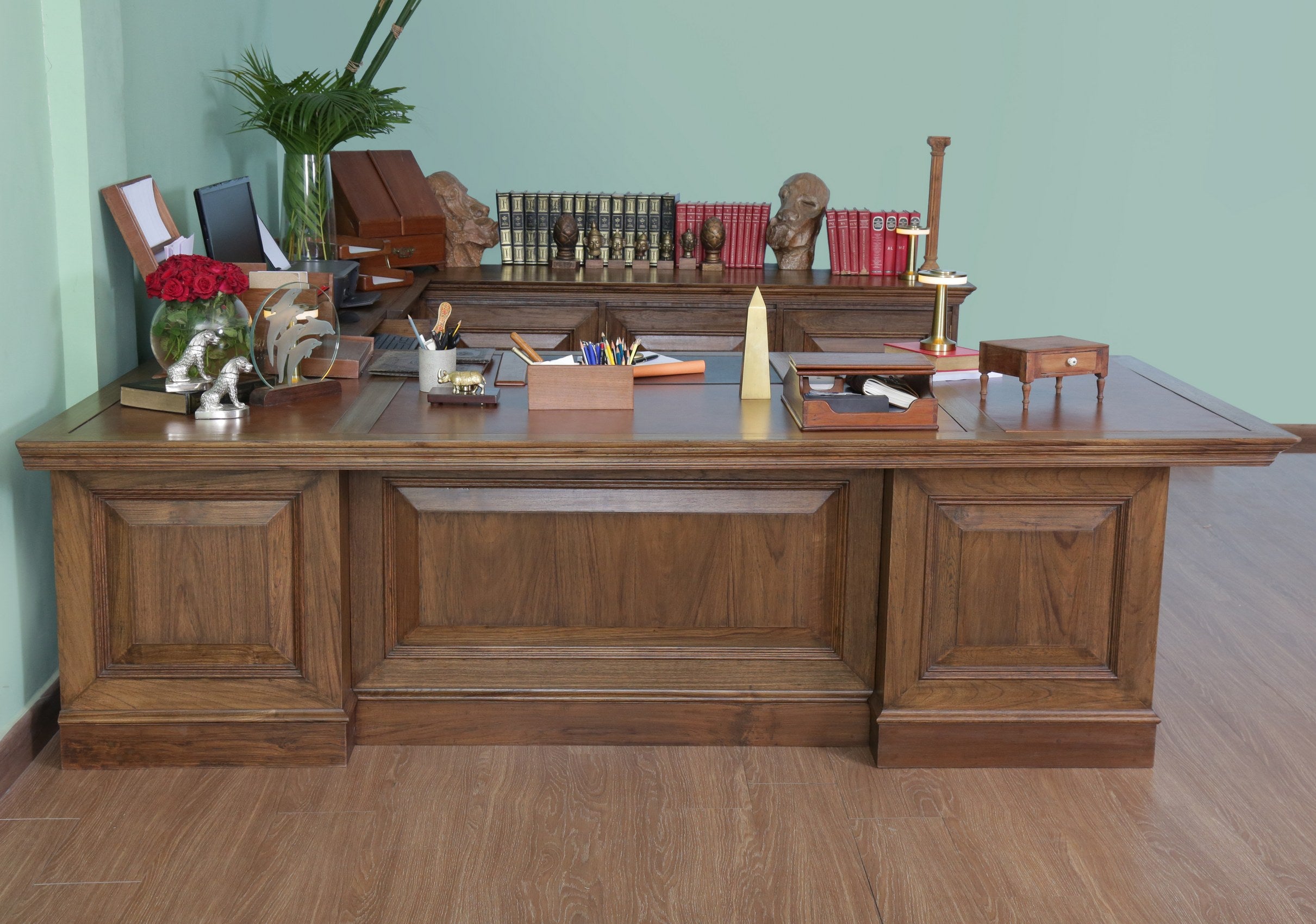 Churton Desk with Runner and Sideboard