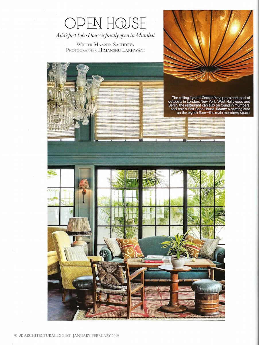 Architectural Digest India Jan-February '19