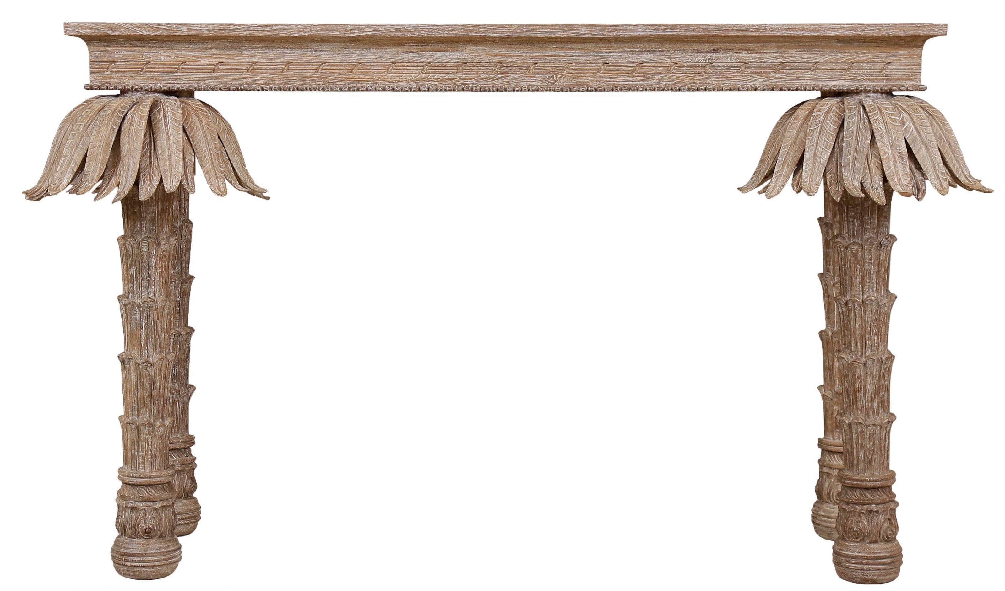 Zined Console Table