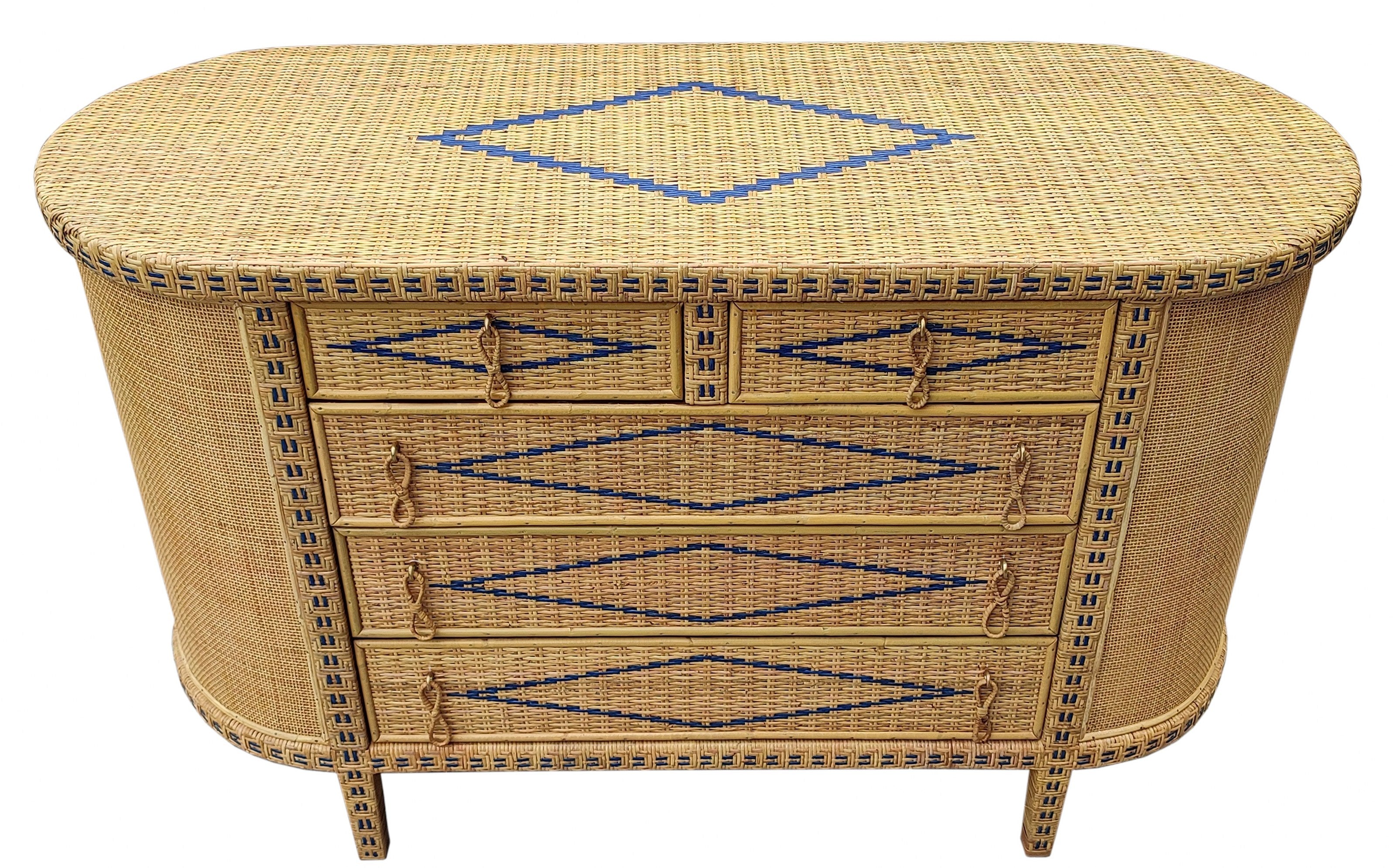 Reeve Wicker Chest of Drawers