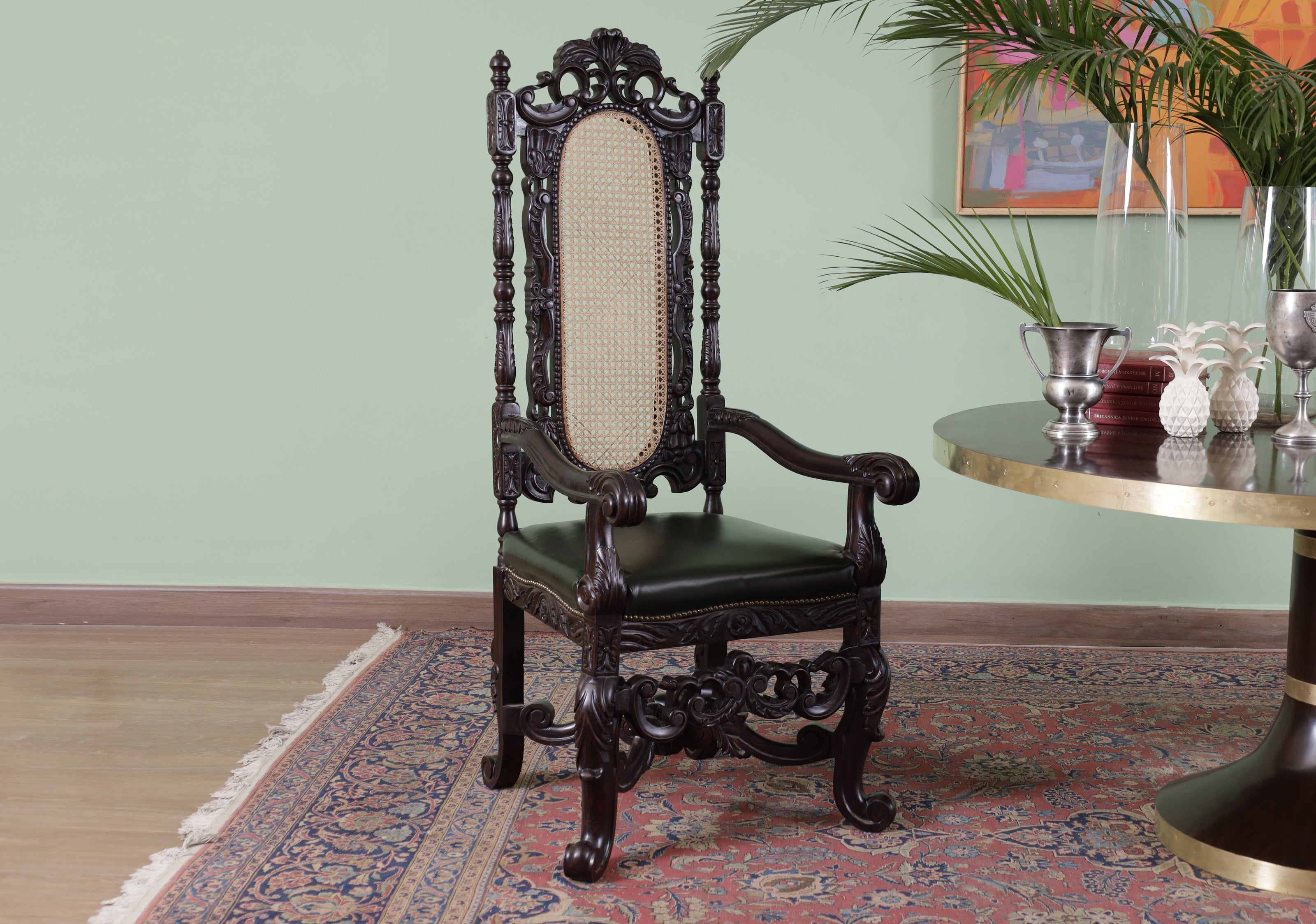 Arrindell Throne Chair