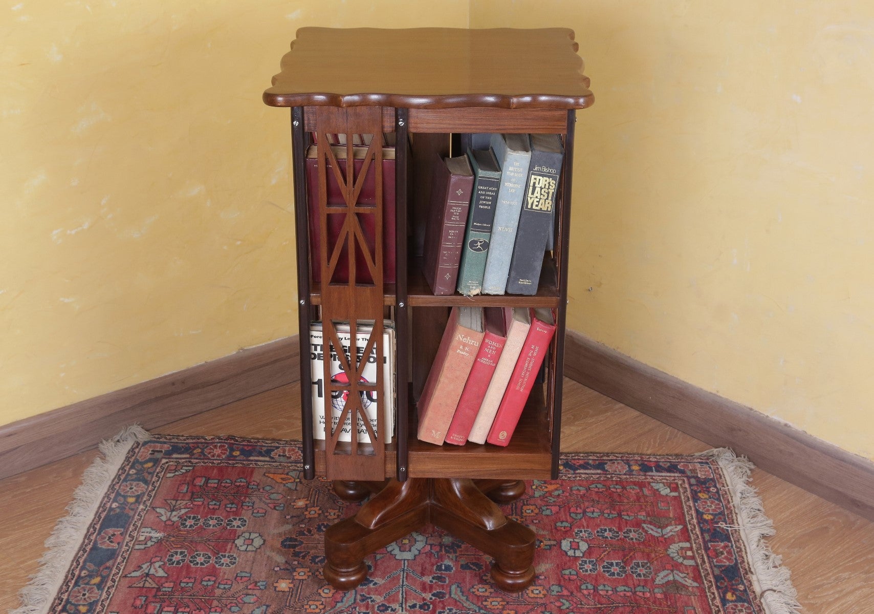 Ellis Revolving Book Stand