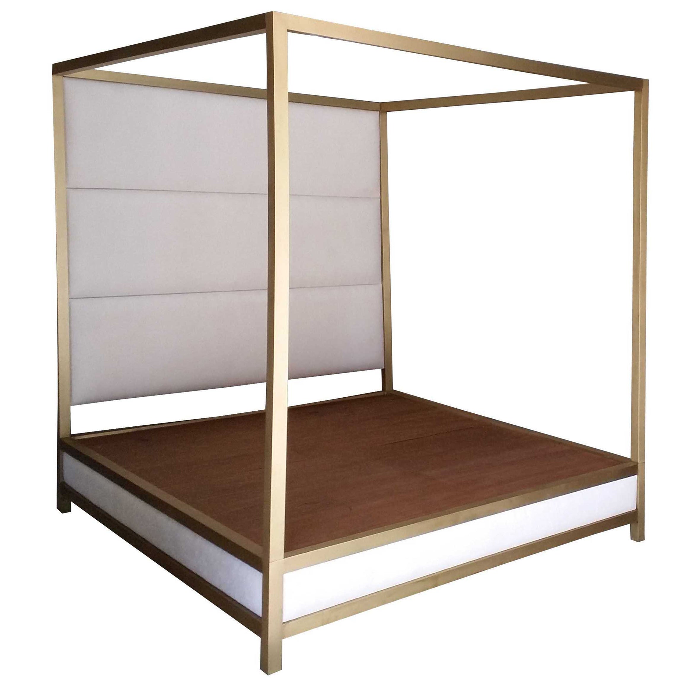 Lucas Brass Four Poster Bed