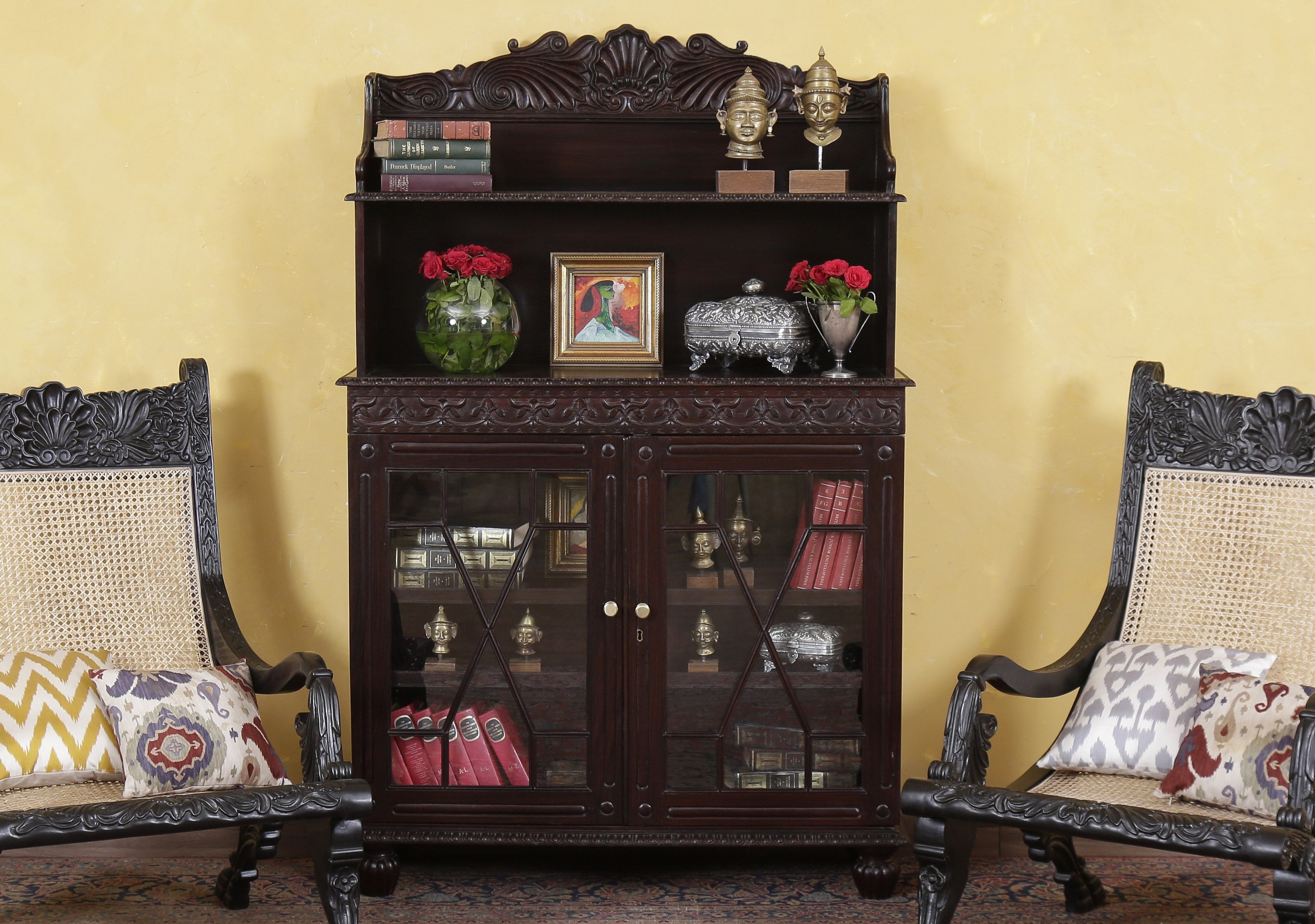 Blackall Antique Rosewood Cabinet