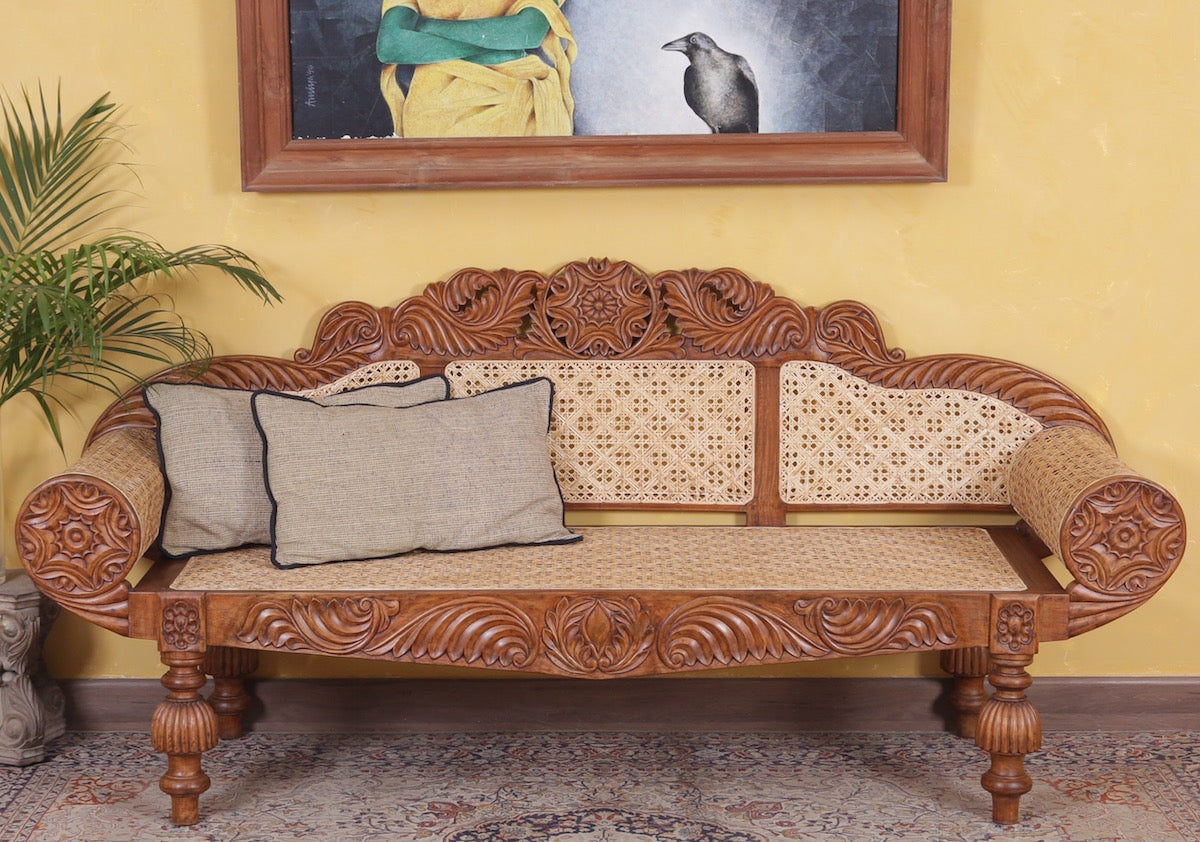 Borwick Satinwood Divan