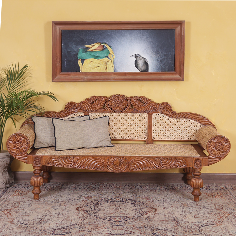 Borwick Satinwood Divan