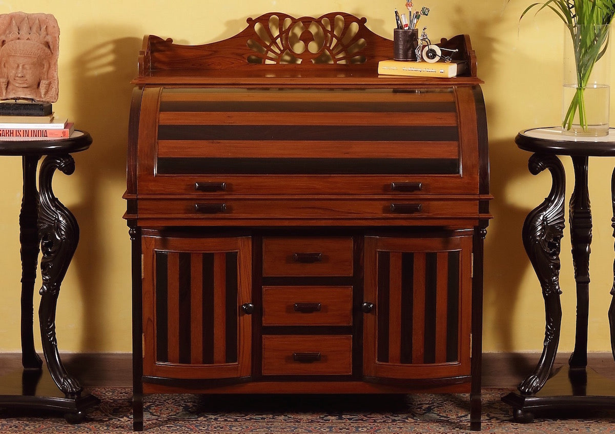 Clarendone Roll Top Desk