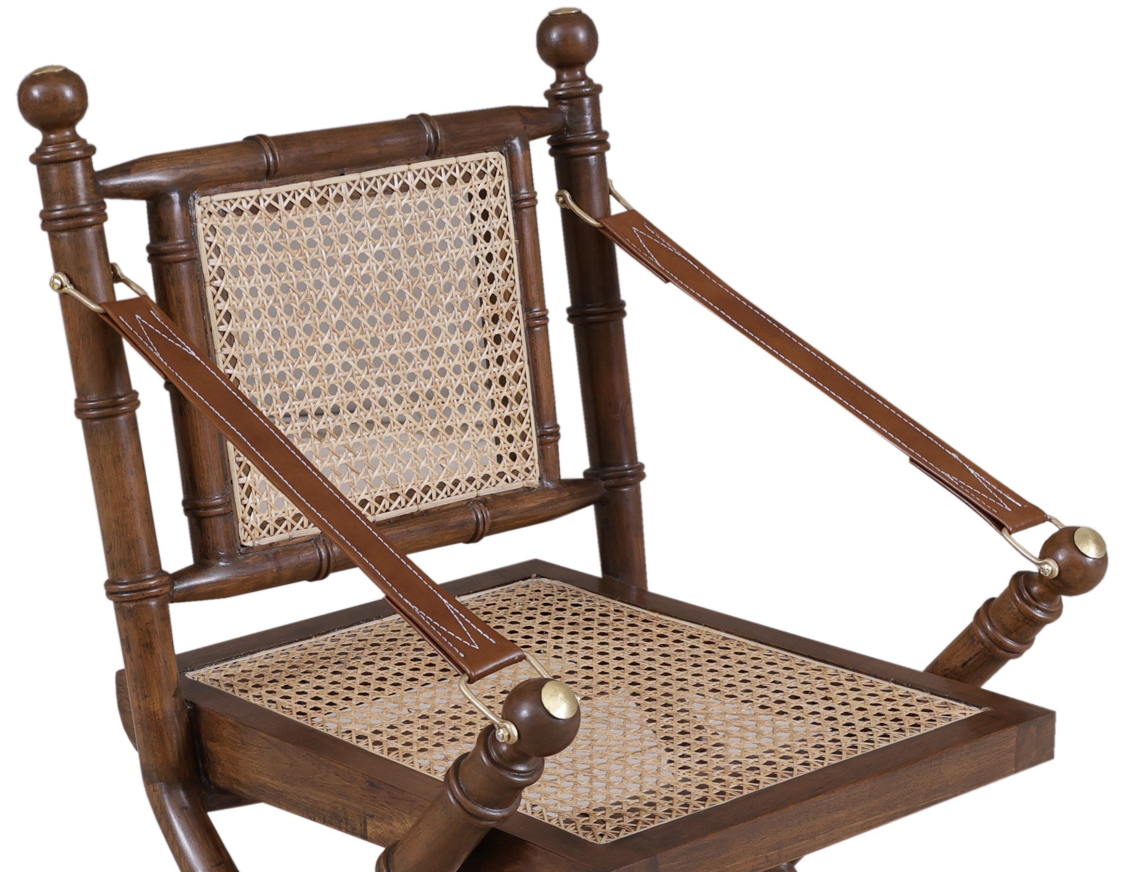 Kirkman Leather Strap Chair