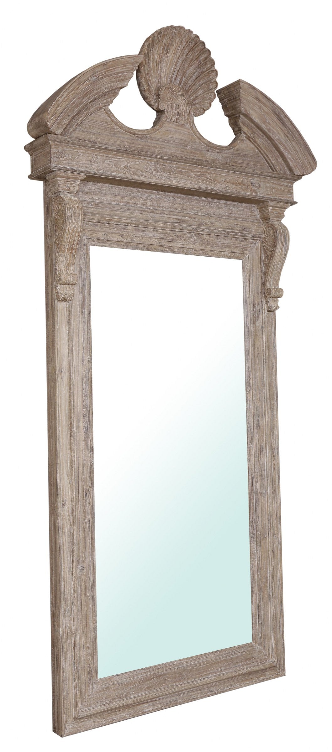 Pollock Shell Mirror Frame