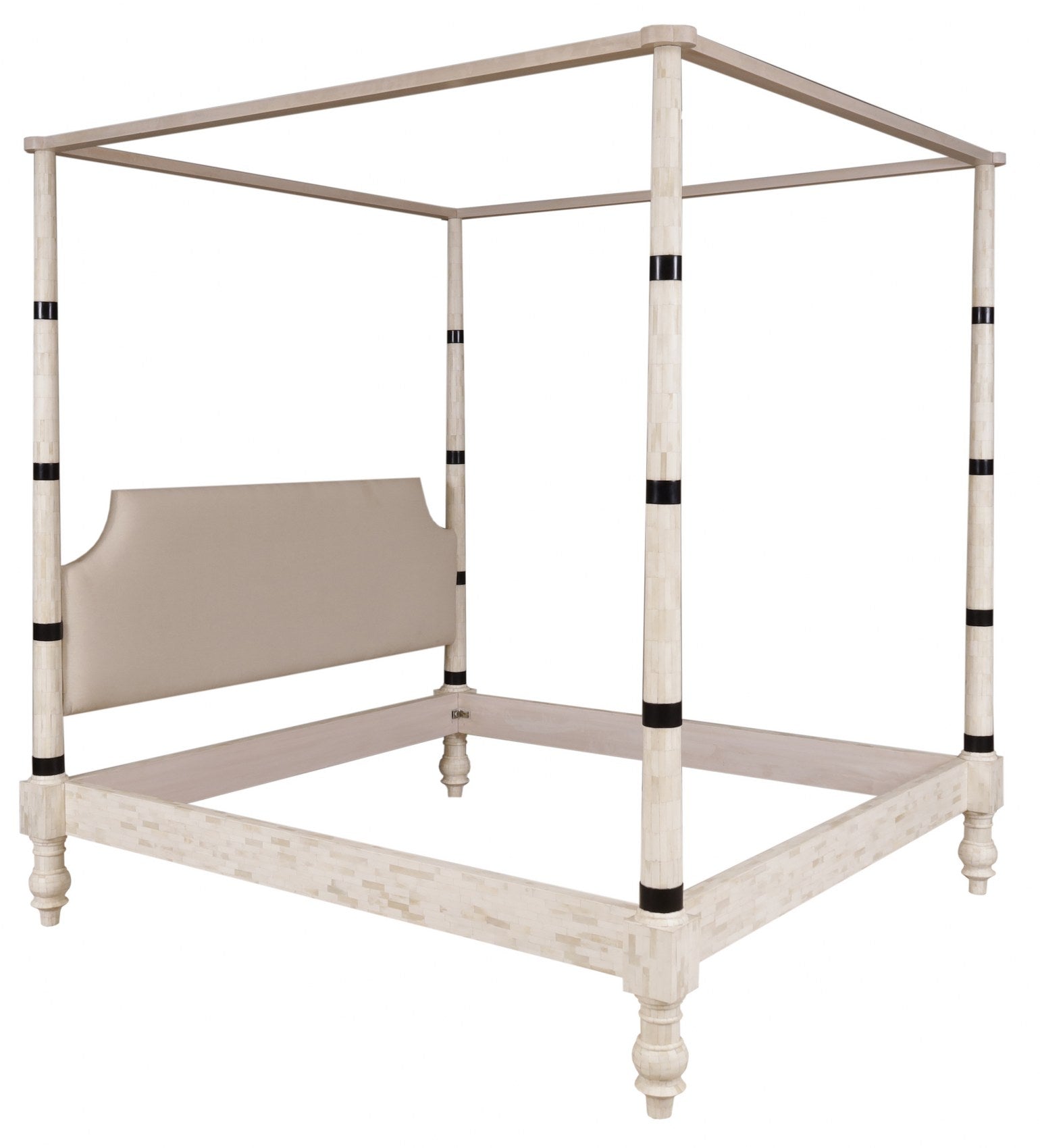 Kalvin Inlaid Poster Bed