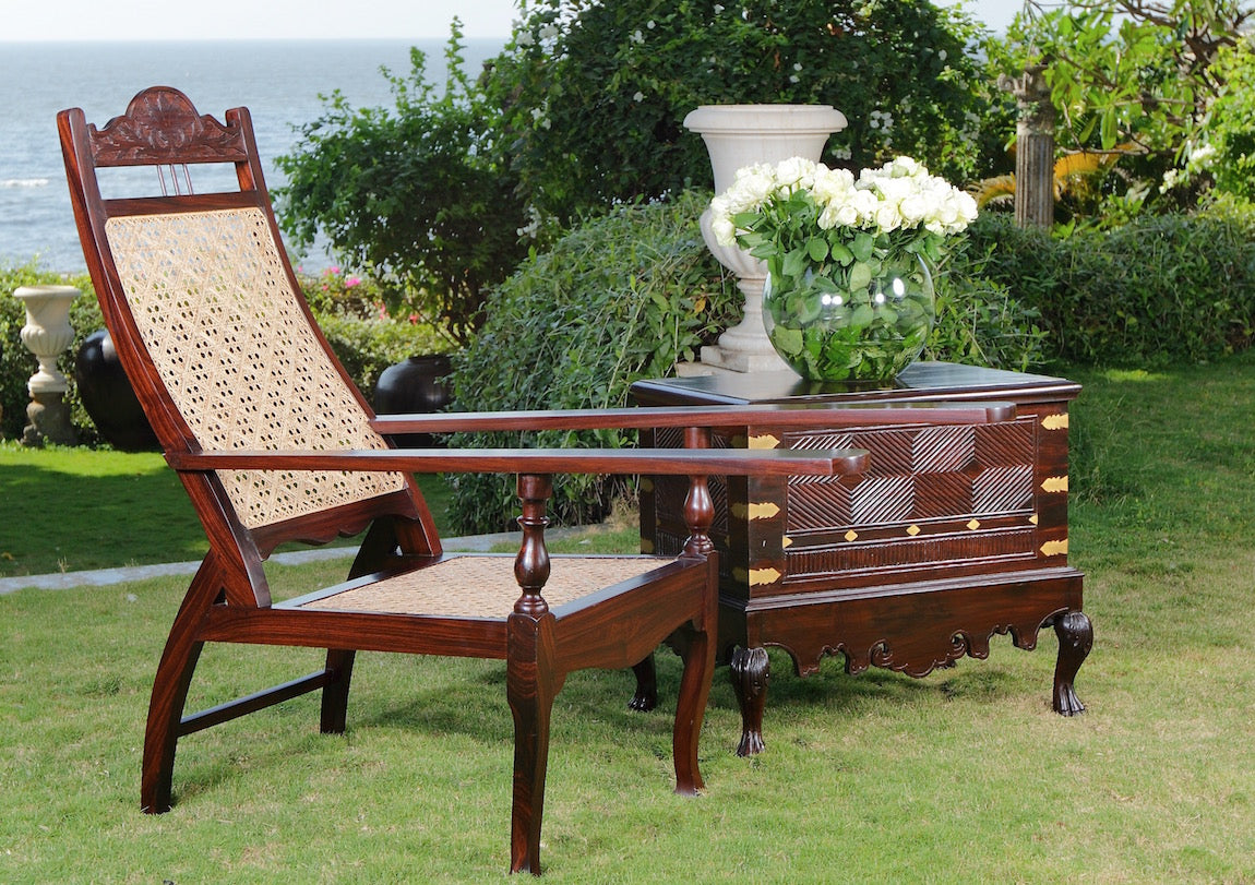 Jannsens Antique Rosewood Planters Chair