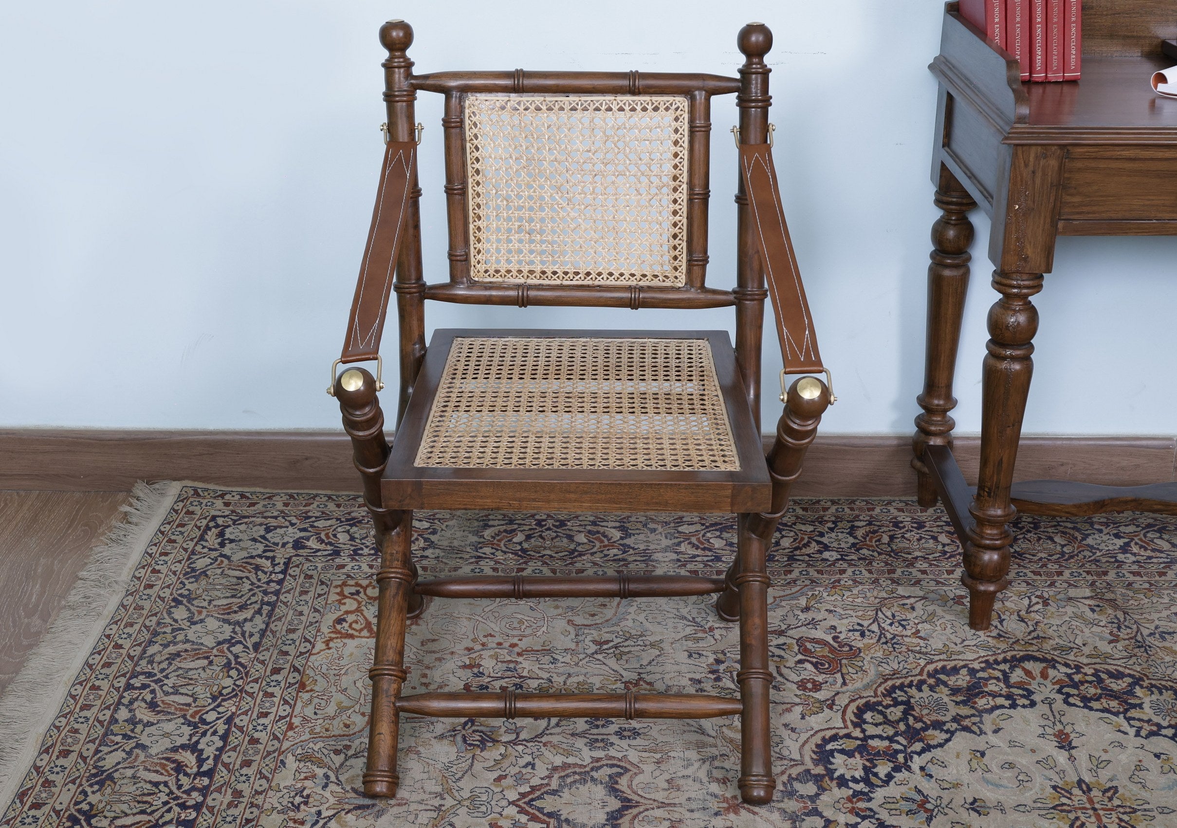 Kirkman Leather Strap Chair