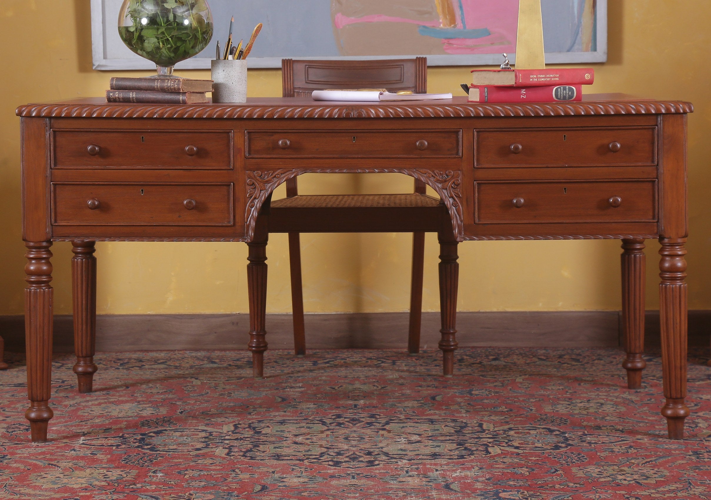 Canon Antique Partners Desk