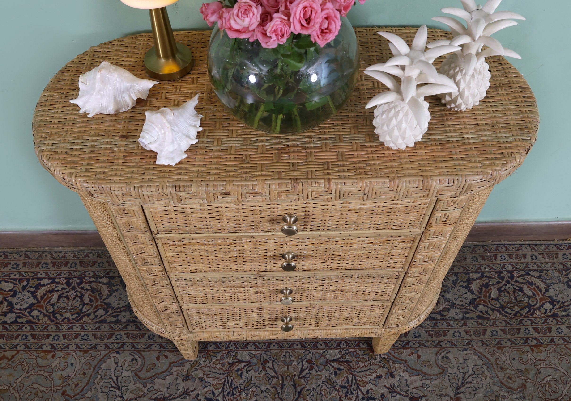 Lambert Wicker Chest of Drawers
