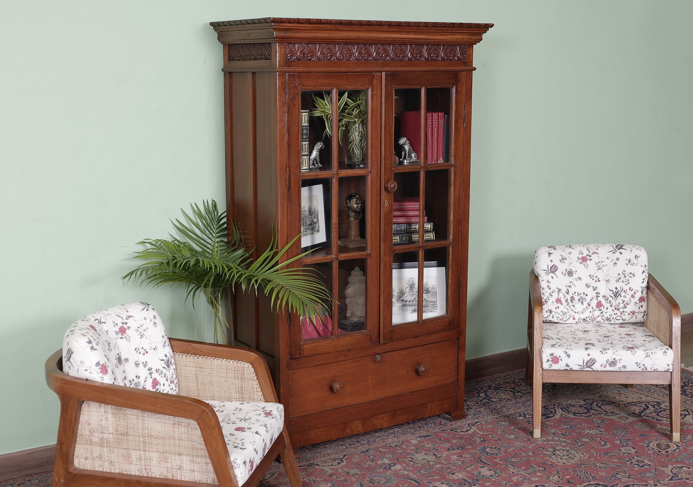Trumbull Antique Bookcase