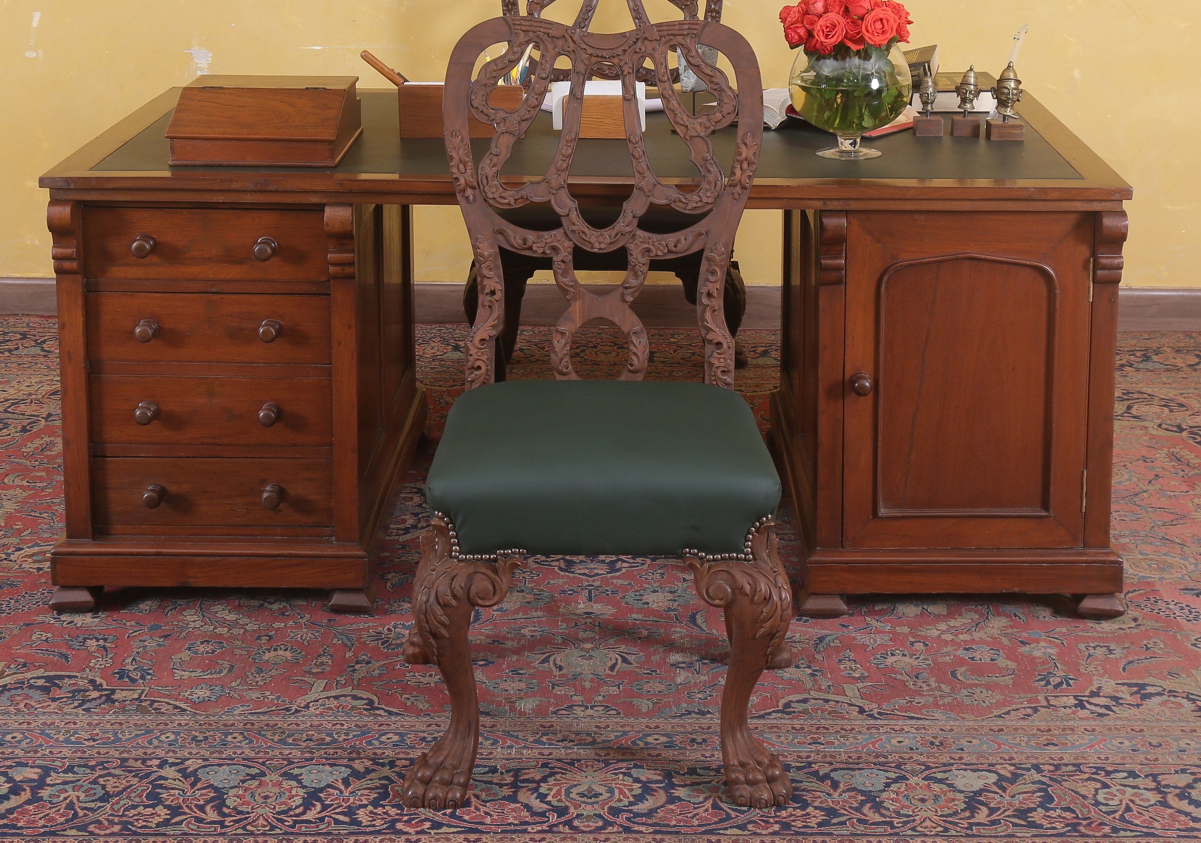 Popham Chippendale Side Chair