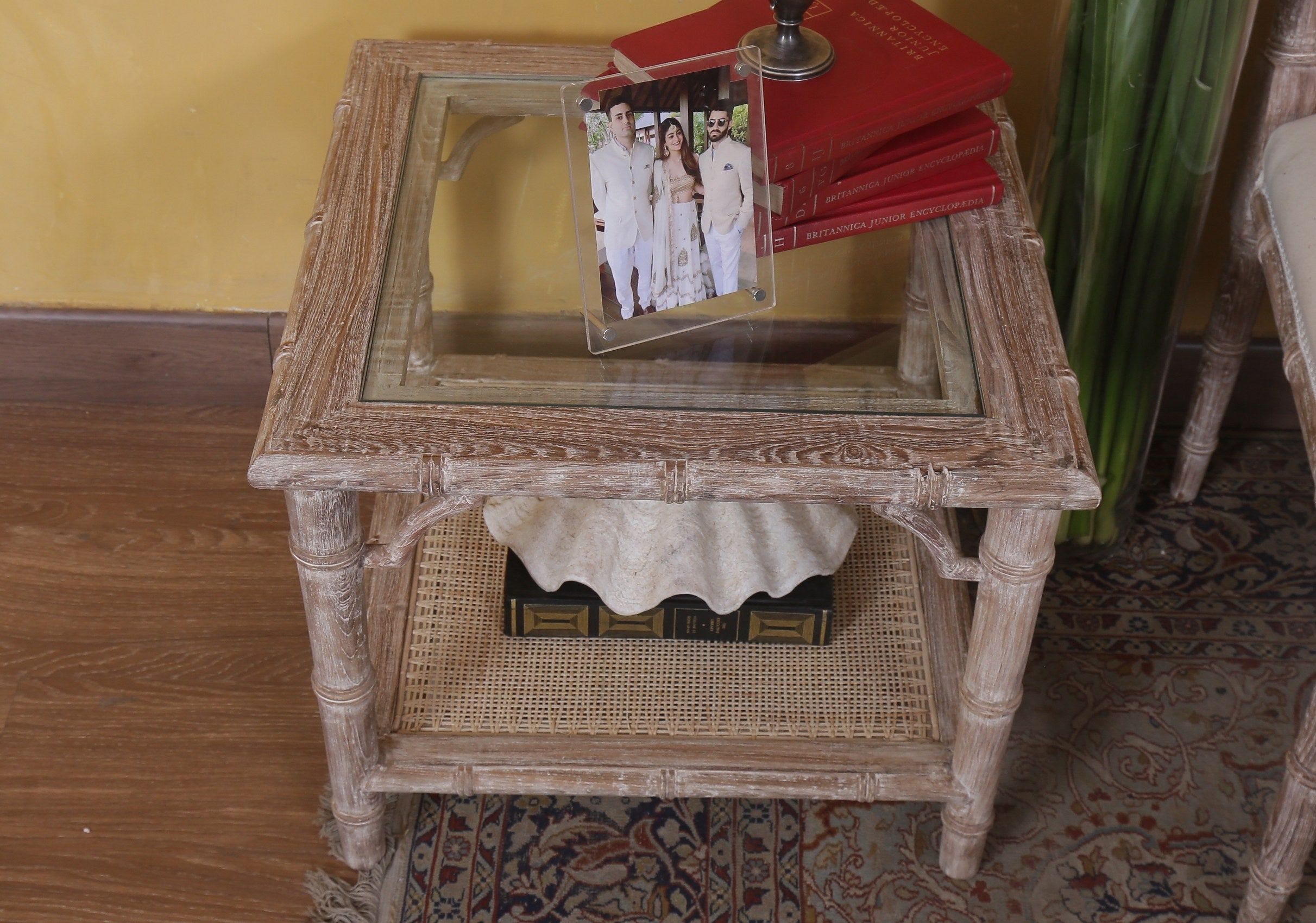 Mustique Bamboo Side Table
