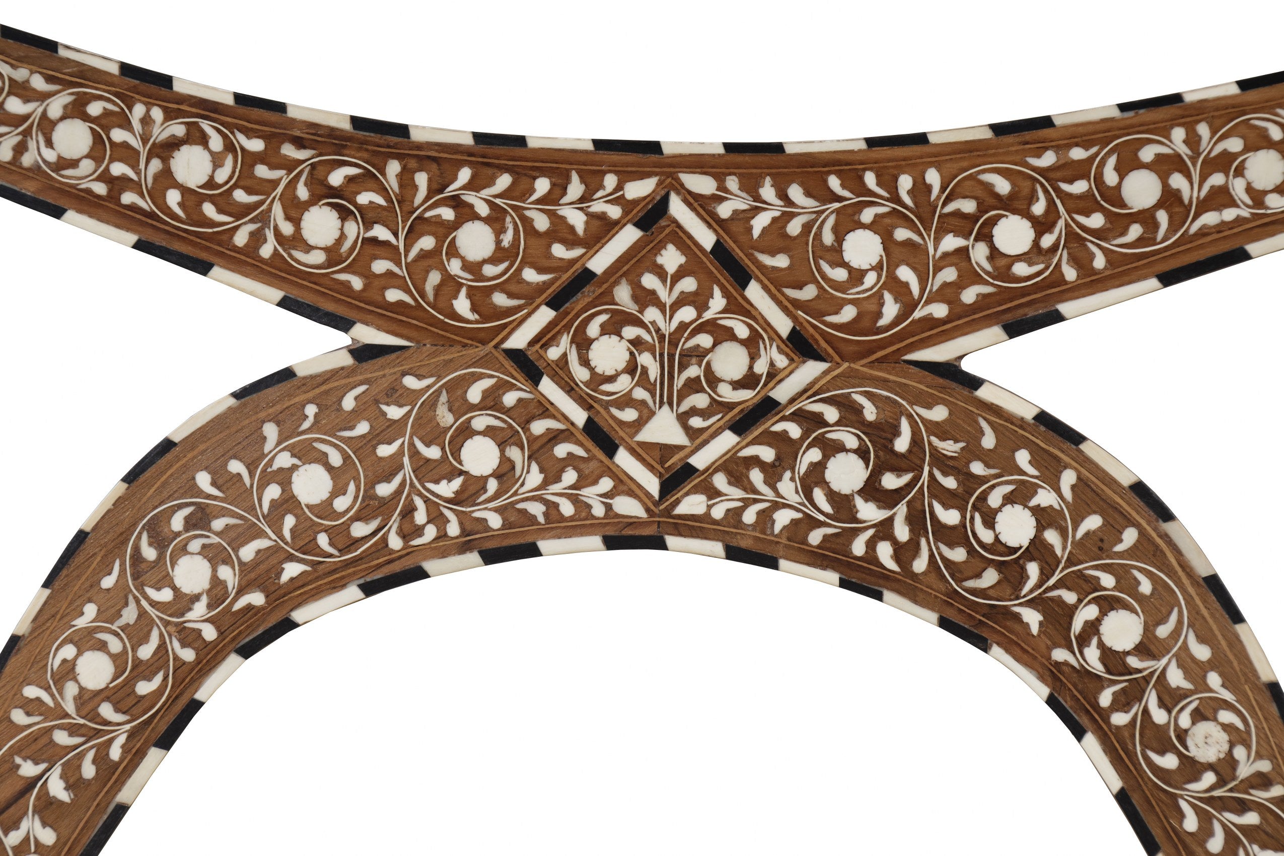 Gustav Inlaid Stool