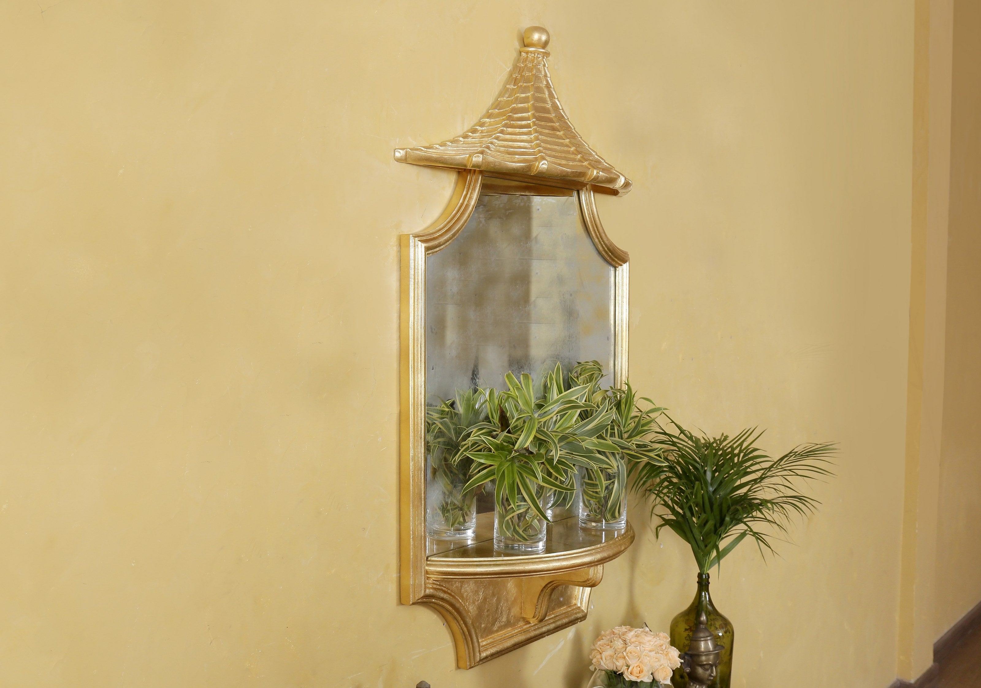 Patton Pagoda Mirror Frame
