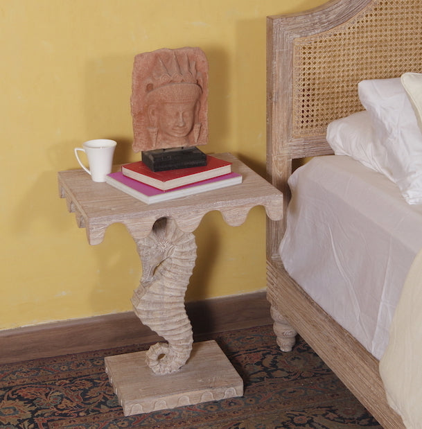 Mallet Seahorse Bedside Table