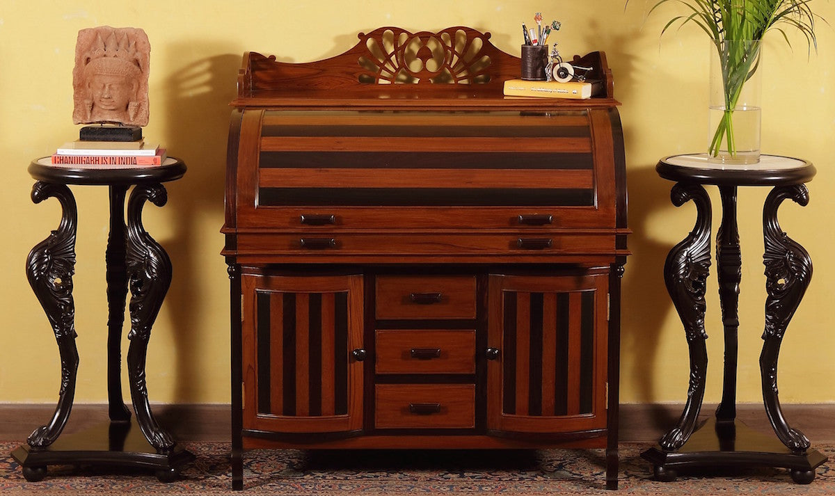 Clarendone Roll Top Desk