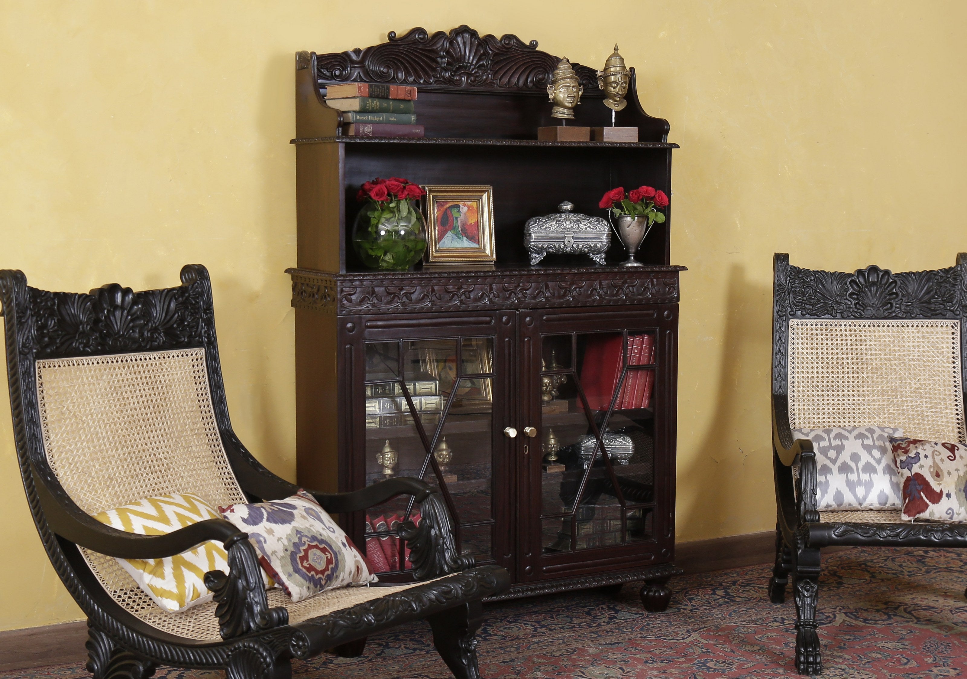 Blackall Antique Rosewood Cabinet